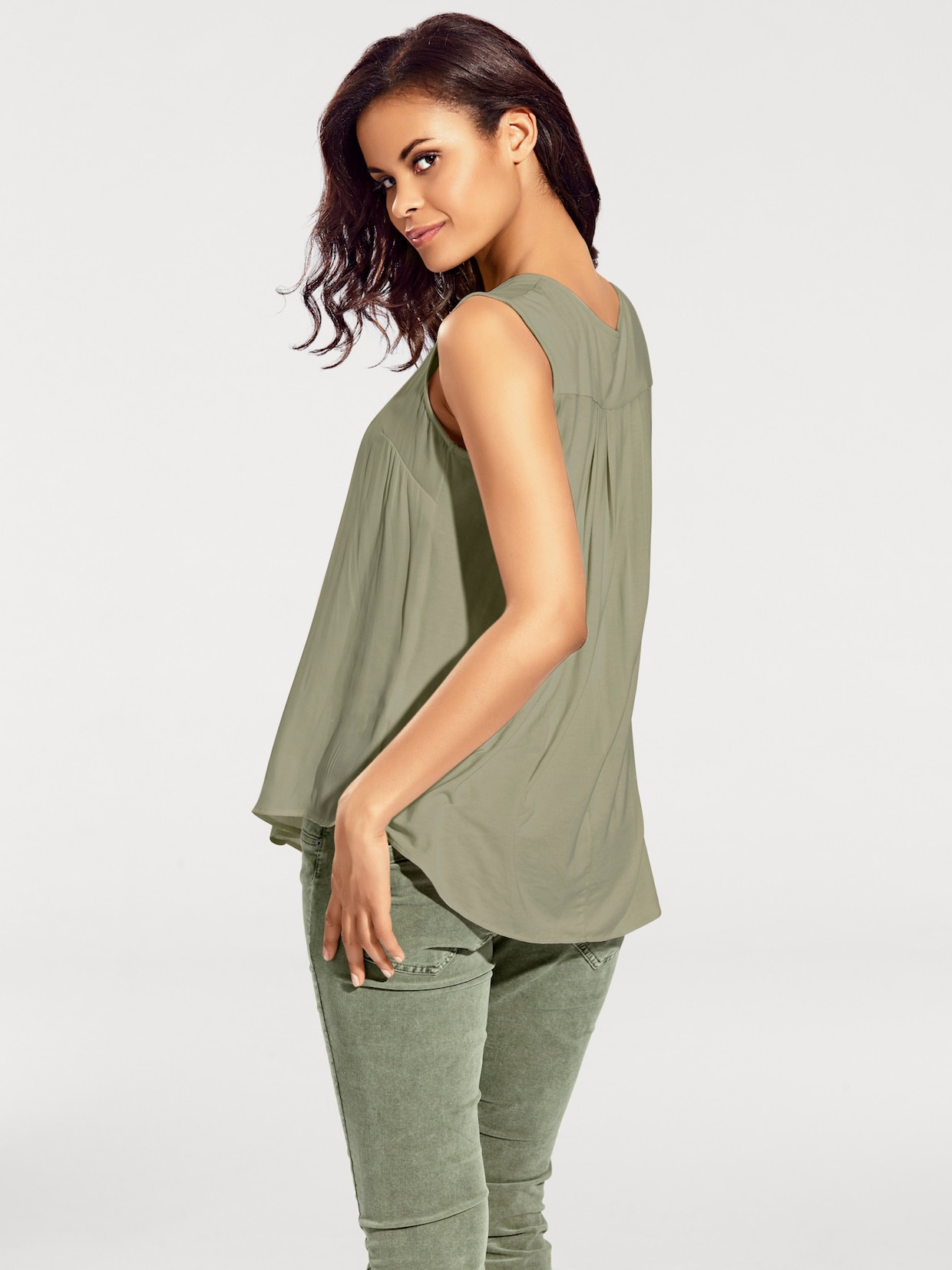 heine Blusenshirt - salbei