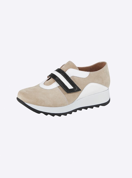 heine Sneaker - beige/wit