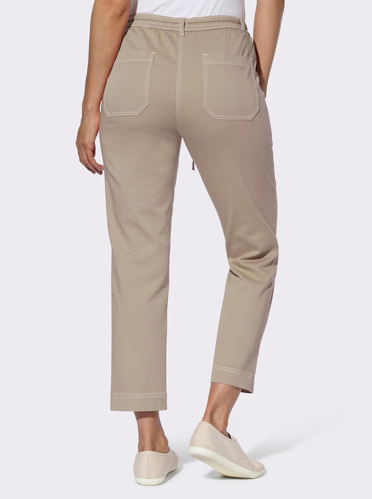 7/8-broek - beige