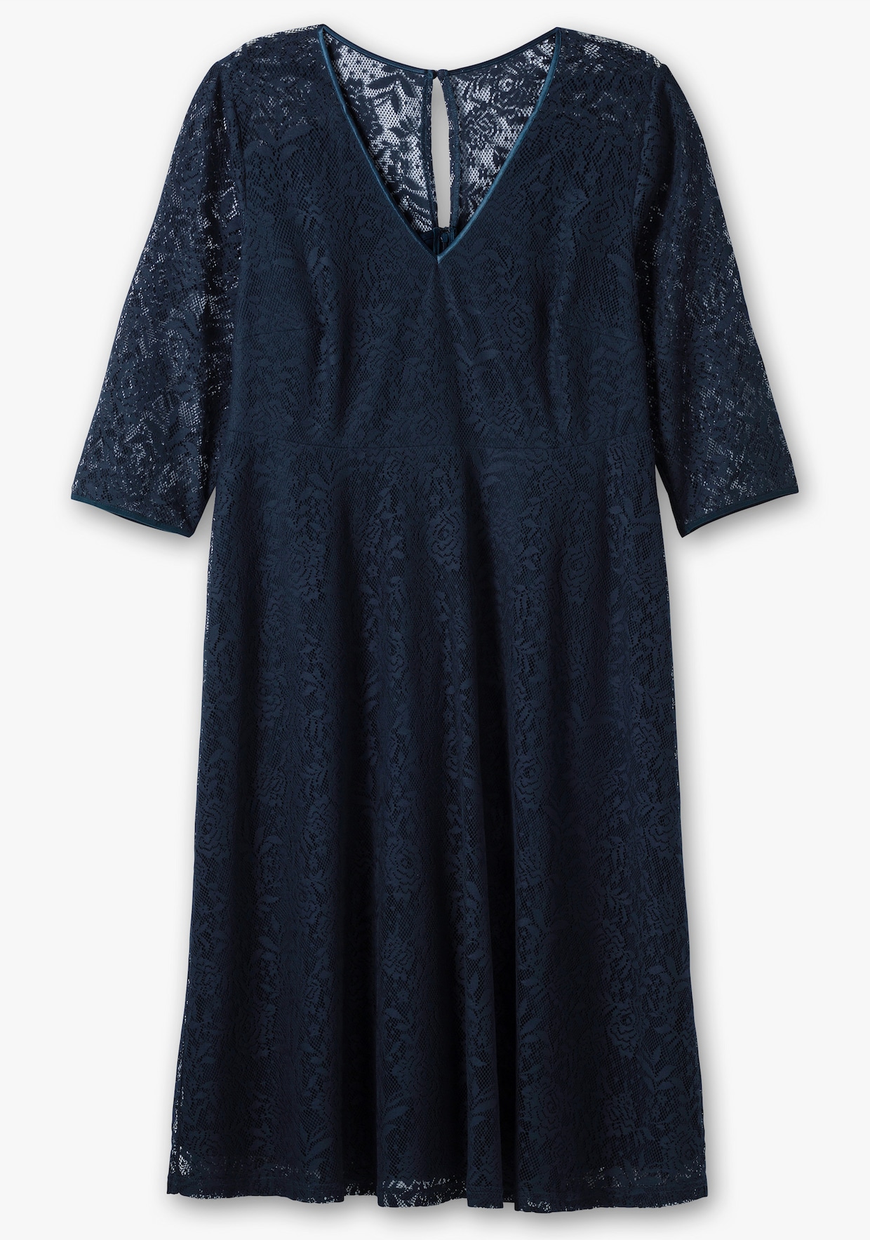 sheego Cocktailkleid - nachtblau