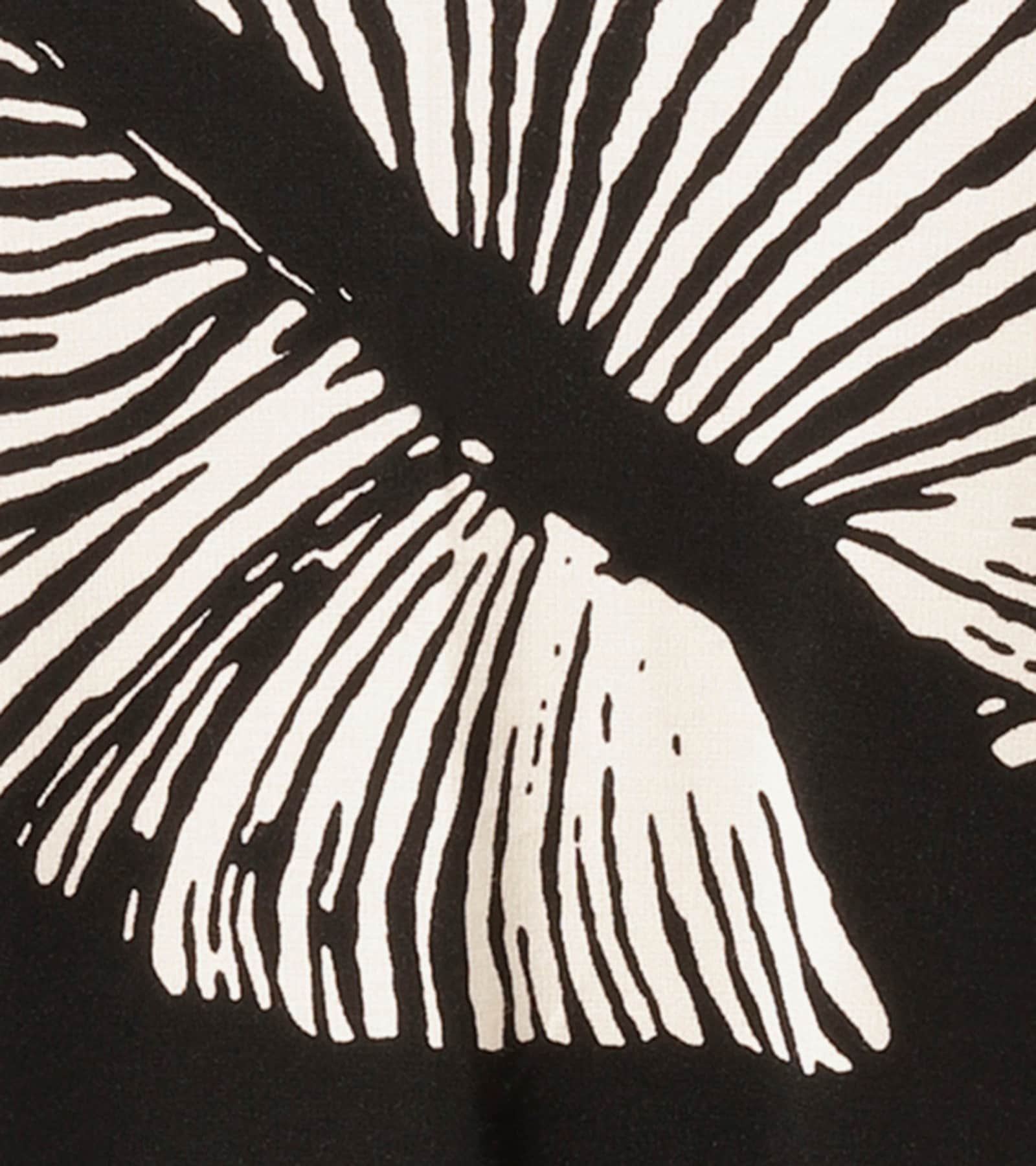 Aniston PLUS Jerseykleid - schwarz-offwhite