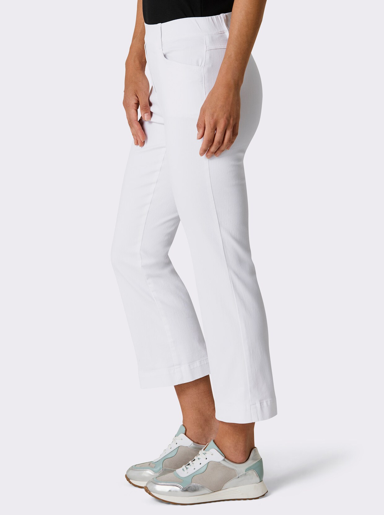 Ascari Schlupfjeans - weiß