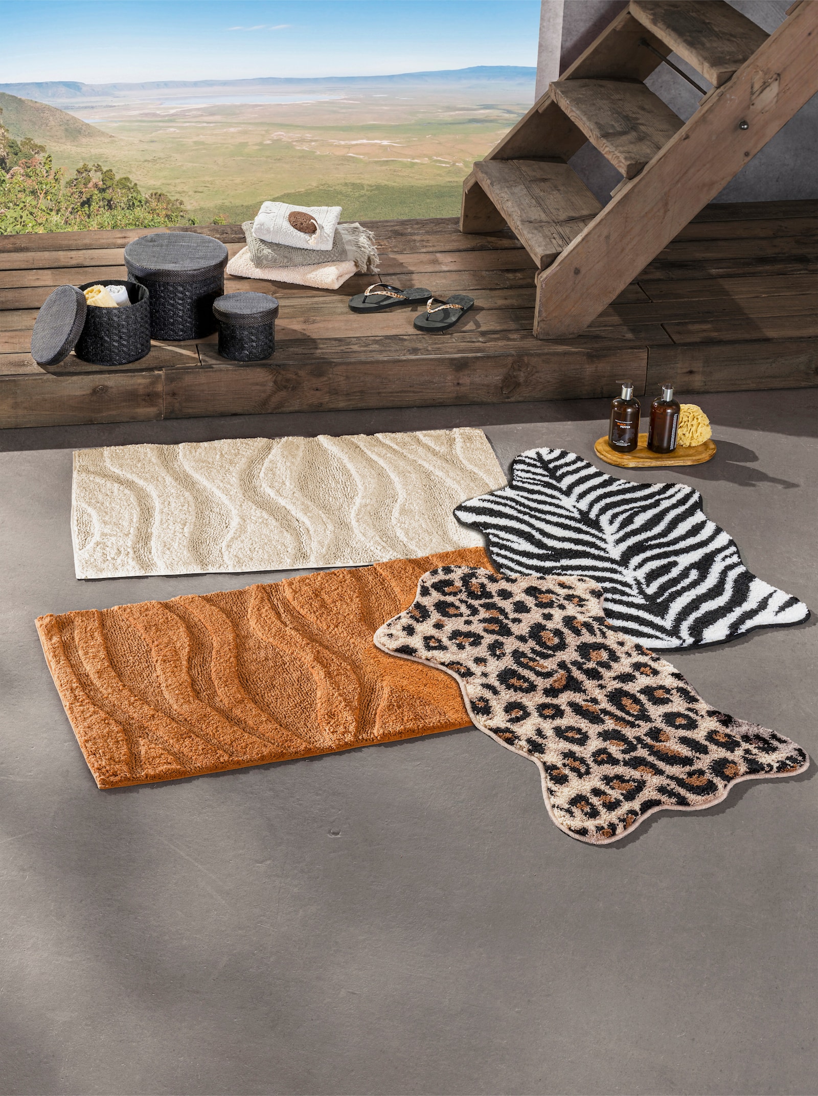 heine home Tapis de bain - sable