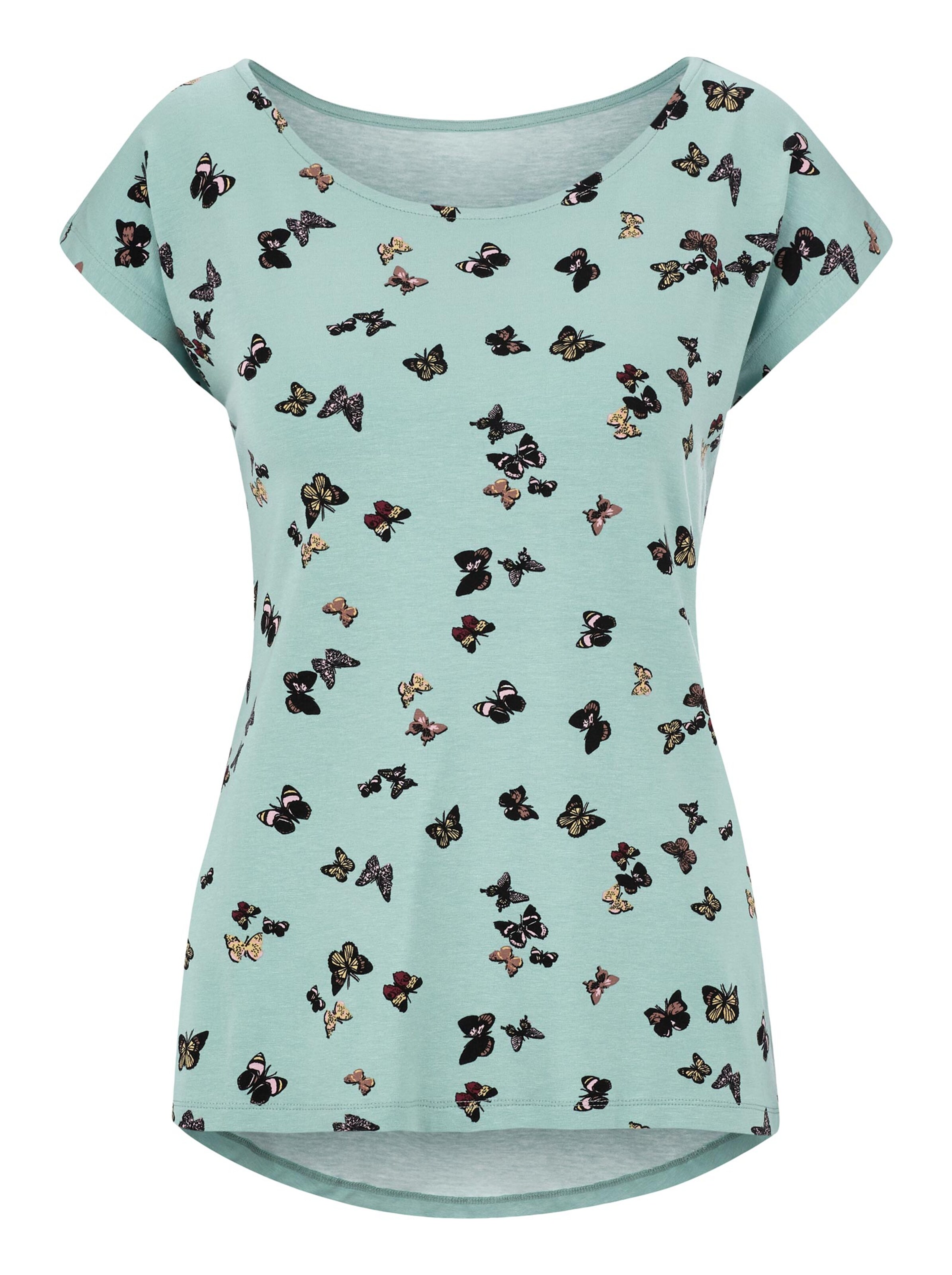 Shirt - mint-gemustert