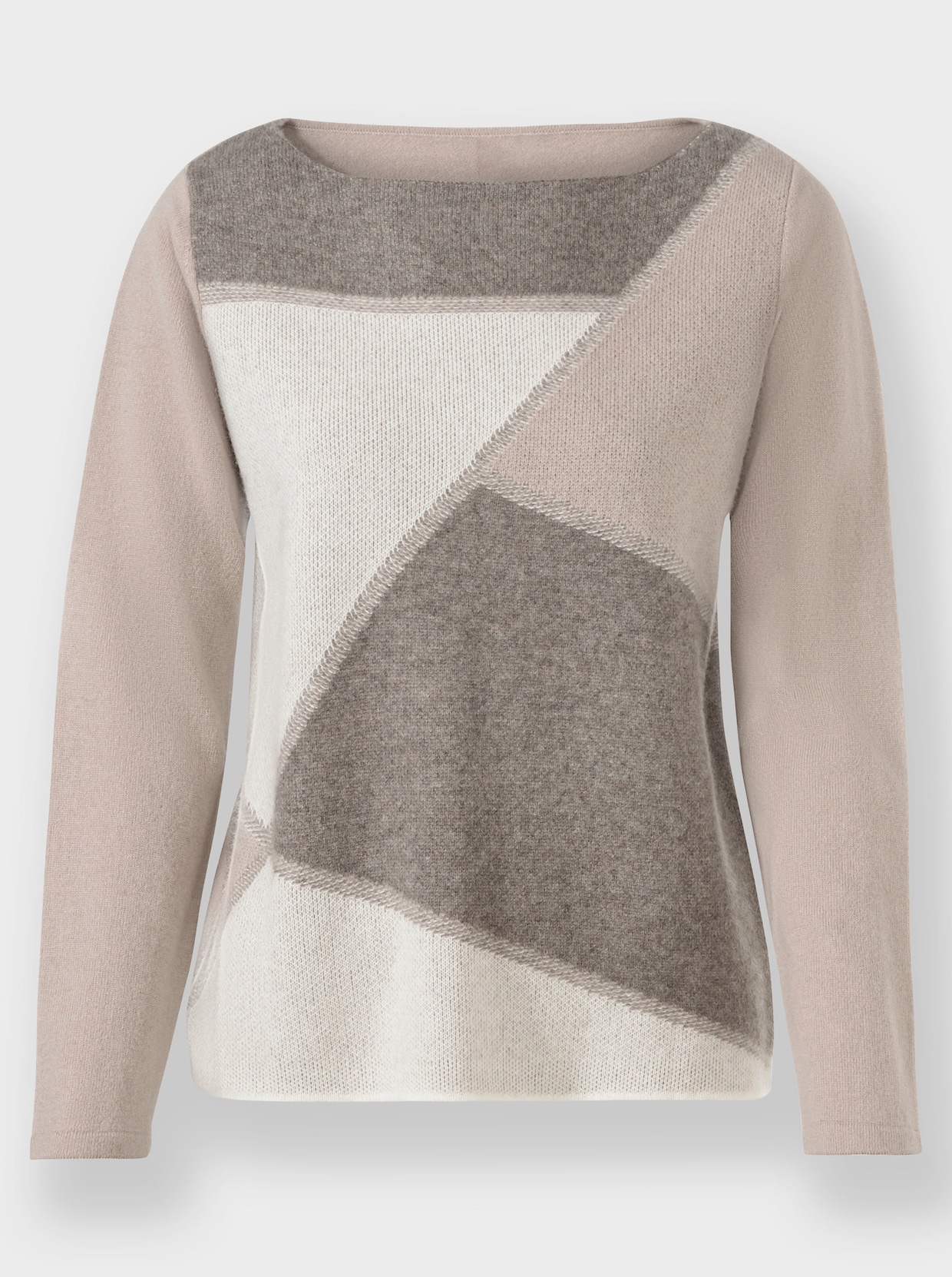 heine Kaschmirpullover - sesam-ecru