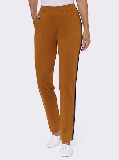 Jerseyhose - cognac