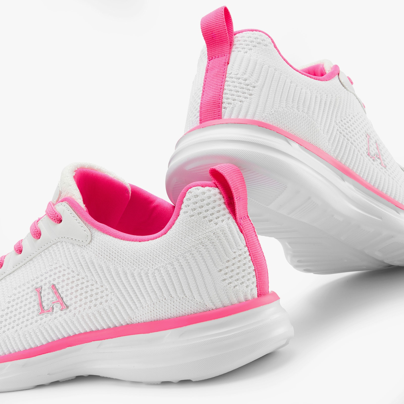 LASCANA Sneaker - wit/pink