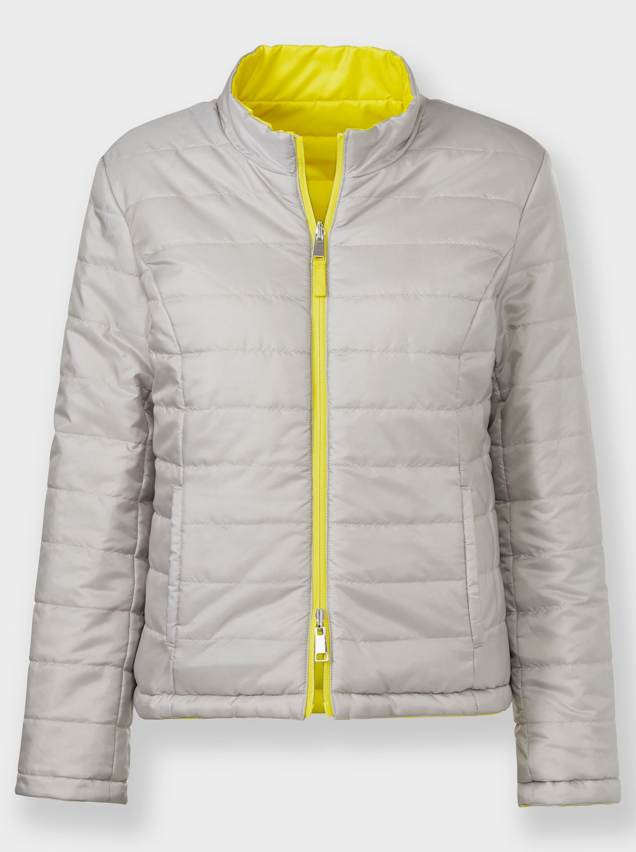 heine Wendejacke - limone-hellgrau