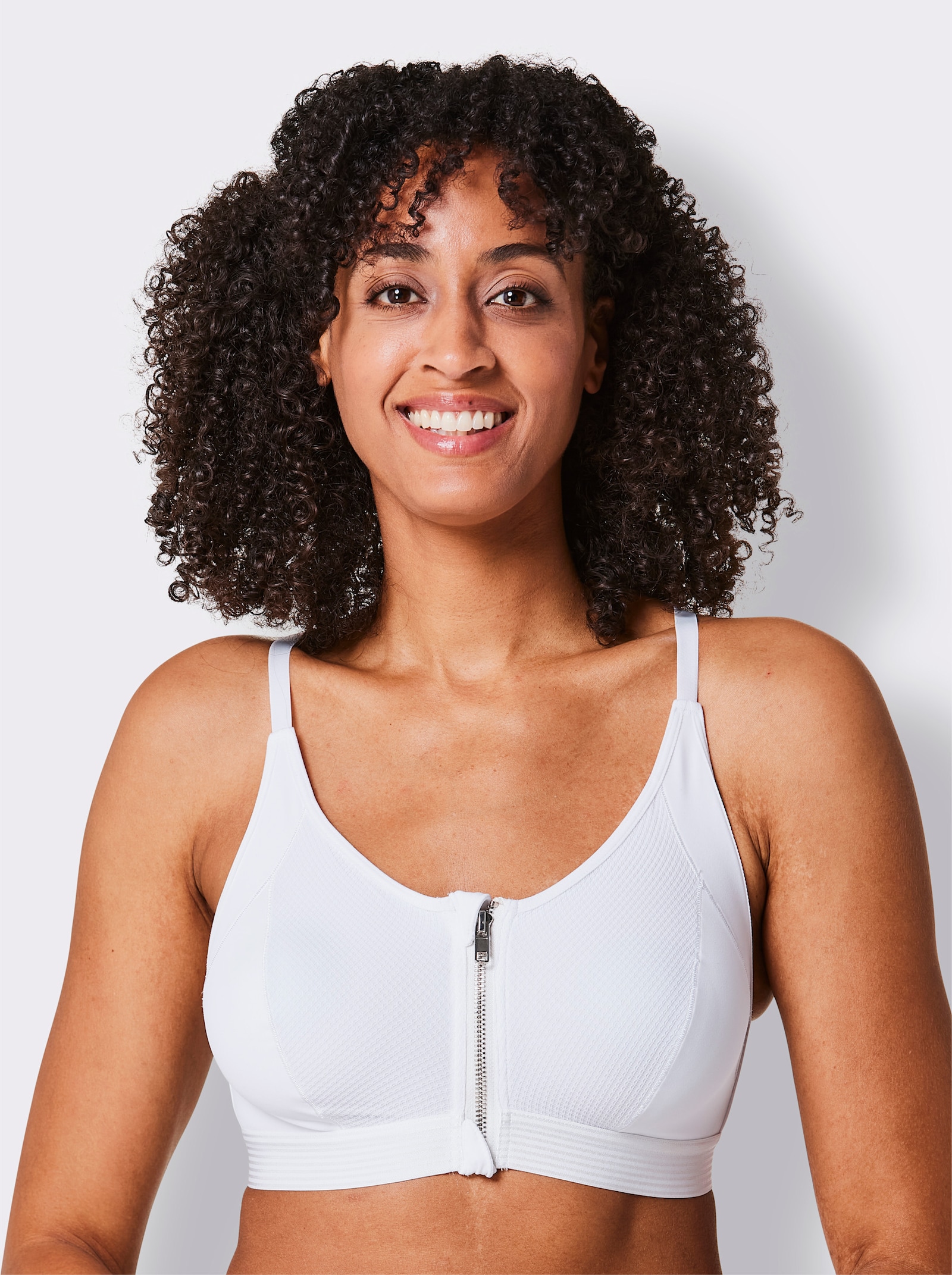 wäschepur Beha zonder beugel met voorsluiting - wit