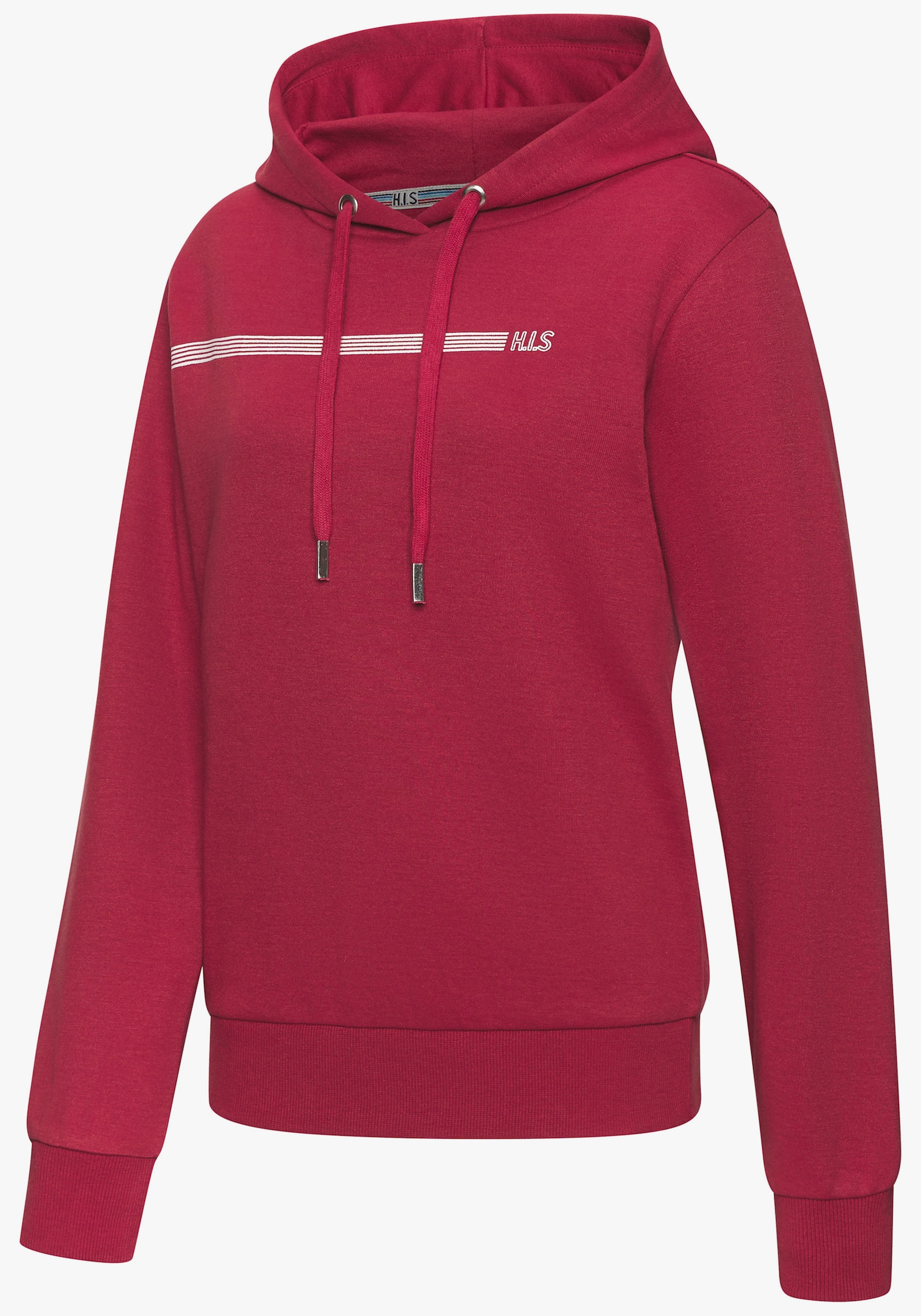 H.I.S Sweat à capuche - rouge