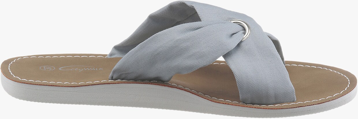 City Walk Pantolette - hellblau