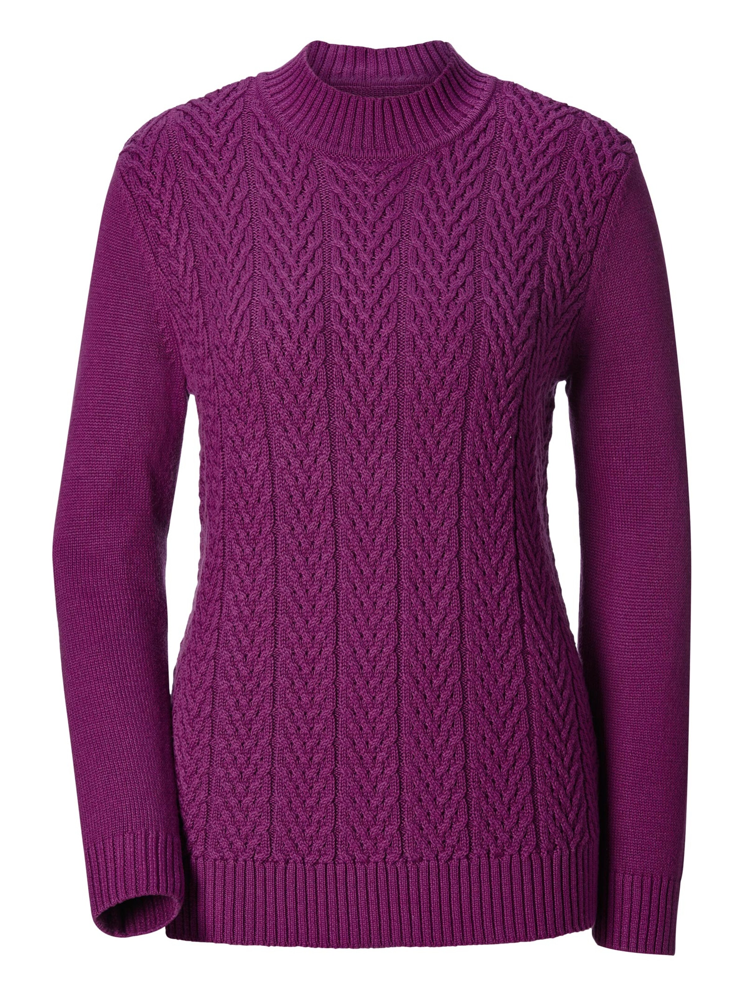 Collection L Pullover - fuchsia