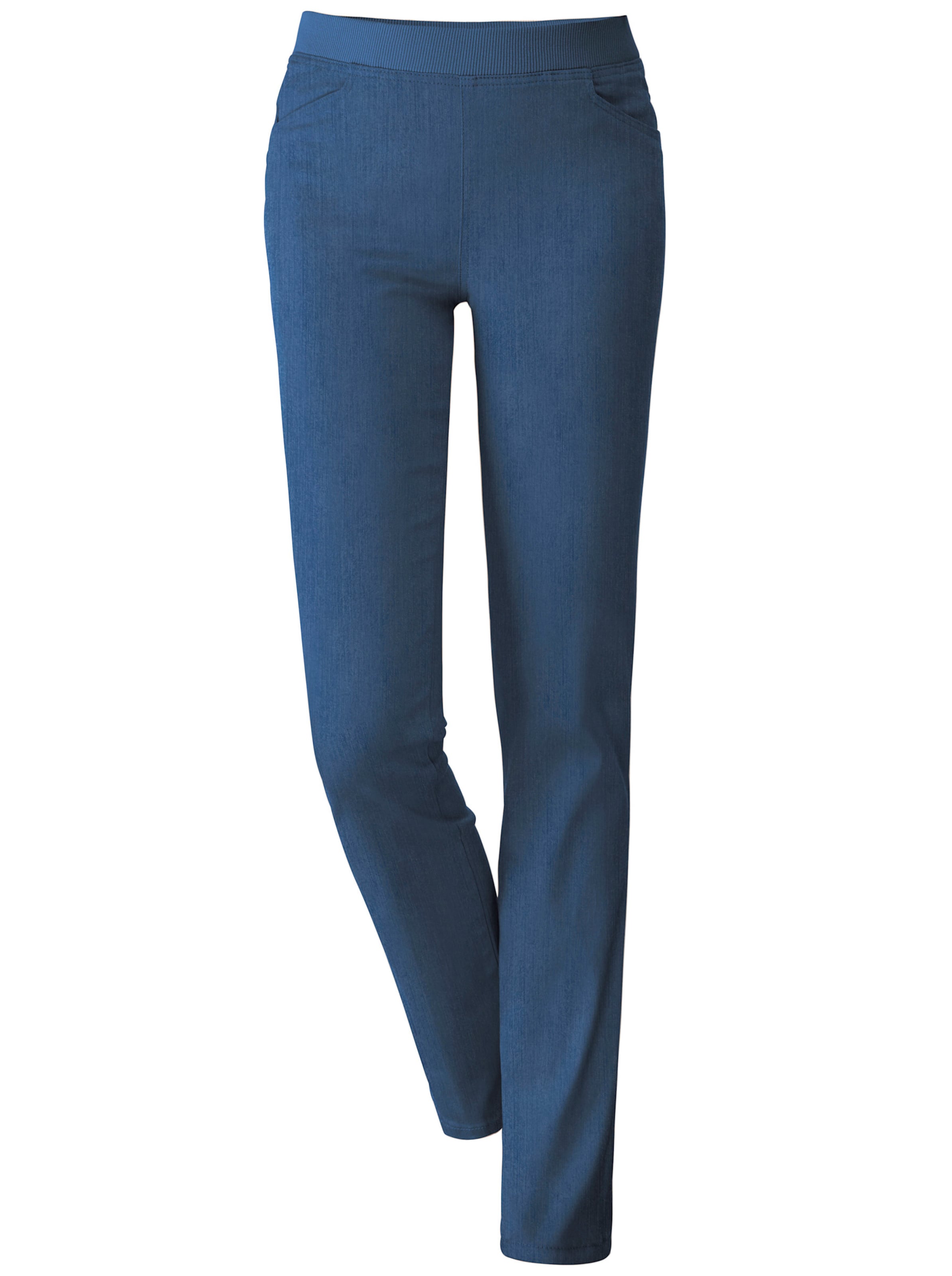 Witt Damen Stretch-Jeans, blue-bleached