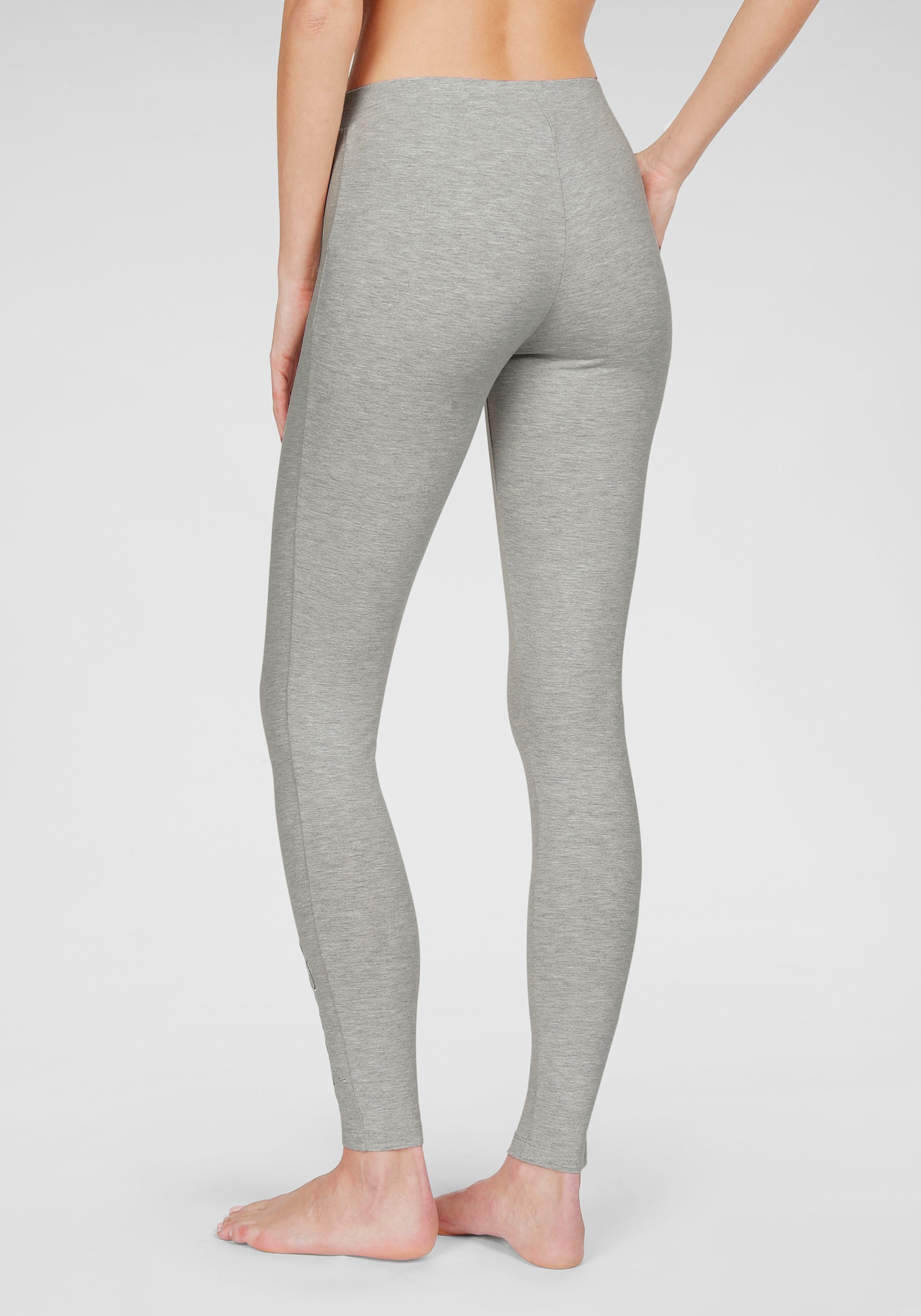 Bench. Loungewear Legging - lichtgrijs gemêleerd