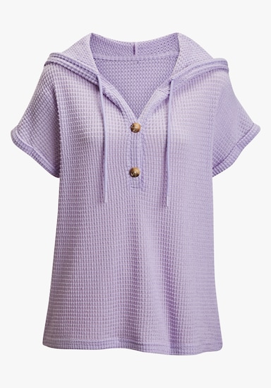 LASCANA Strandshirt - flieder