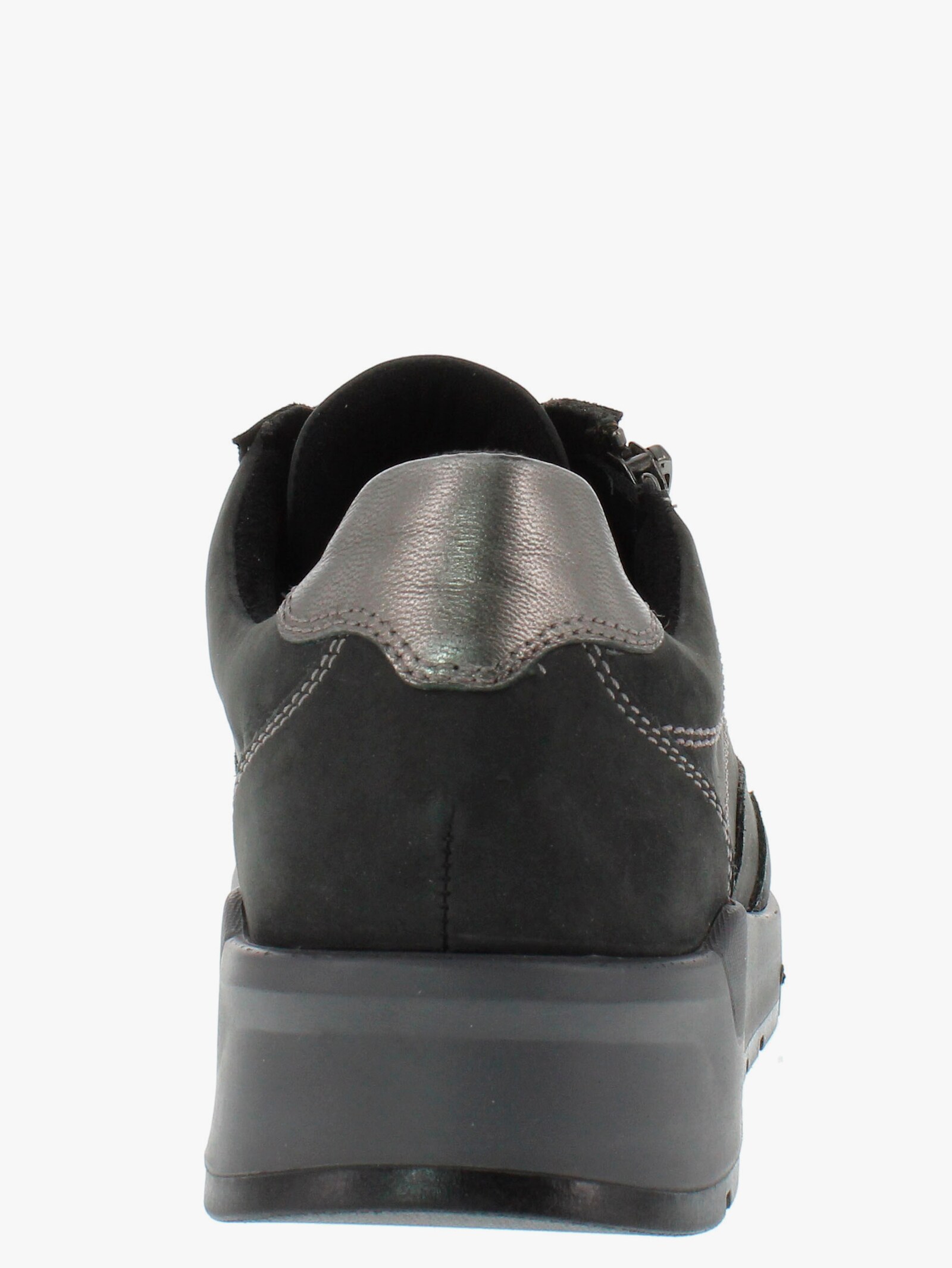 Naturläufer Sneaker mit Stretch-Einsatz, für kräftige Füße - schwarz