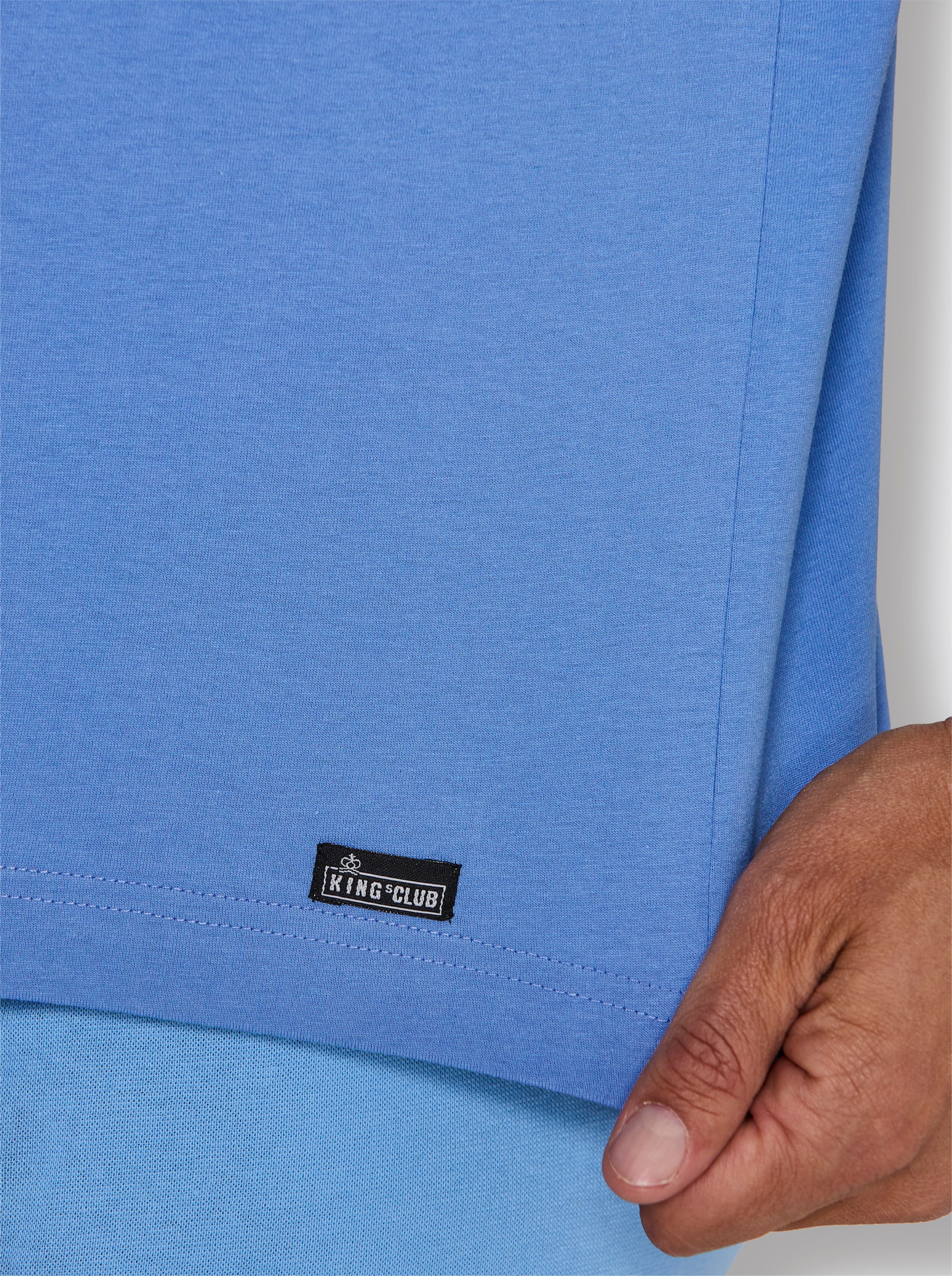 KINGsCLUB Shirt - marine + mittelblau + bordeaux