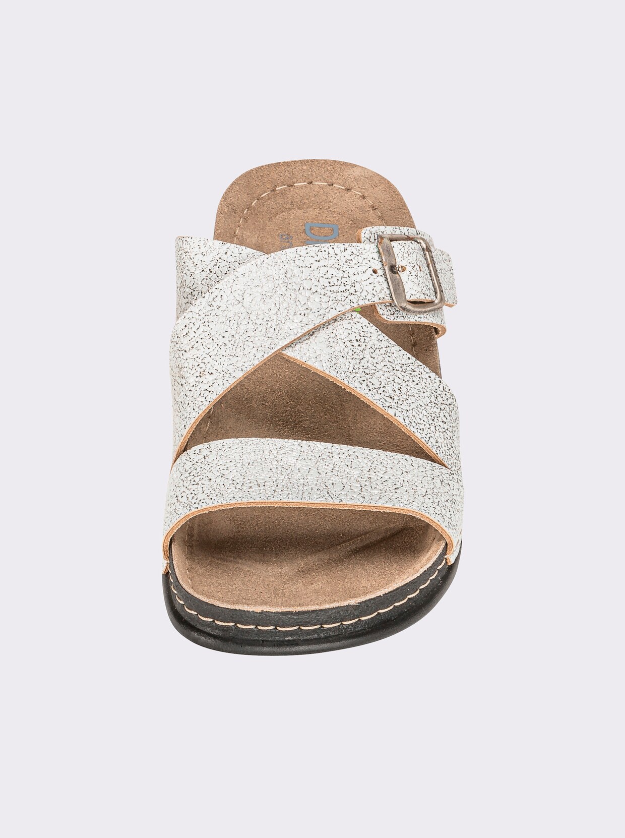Dr. Feet slippers - Zilverkleur