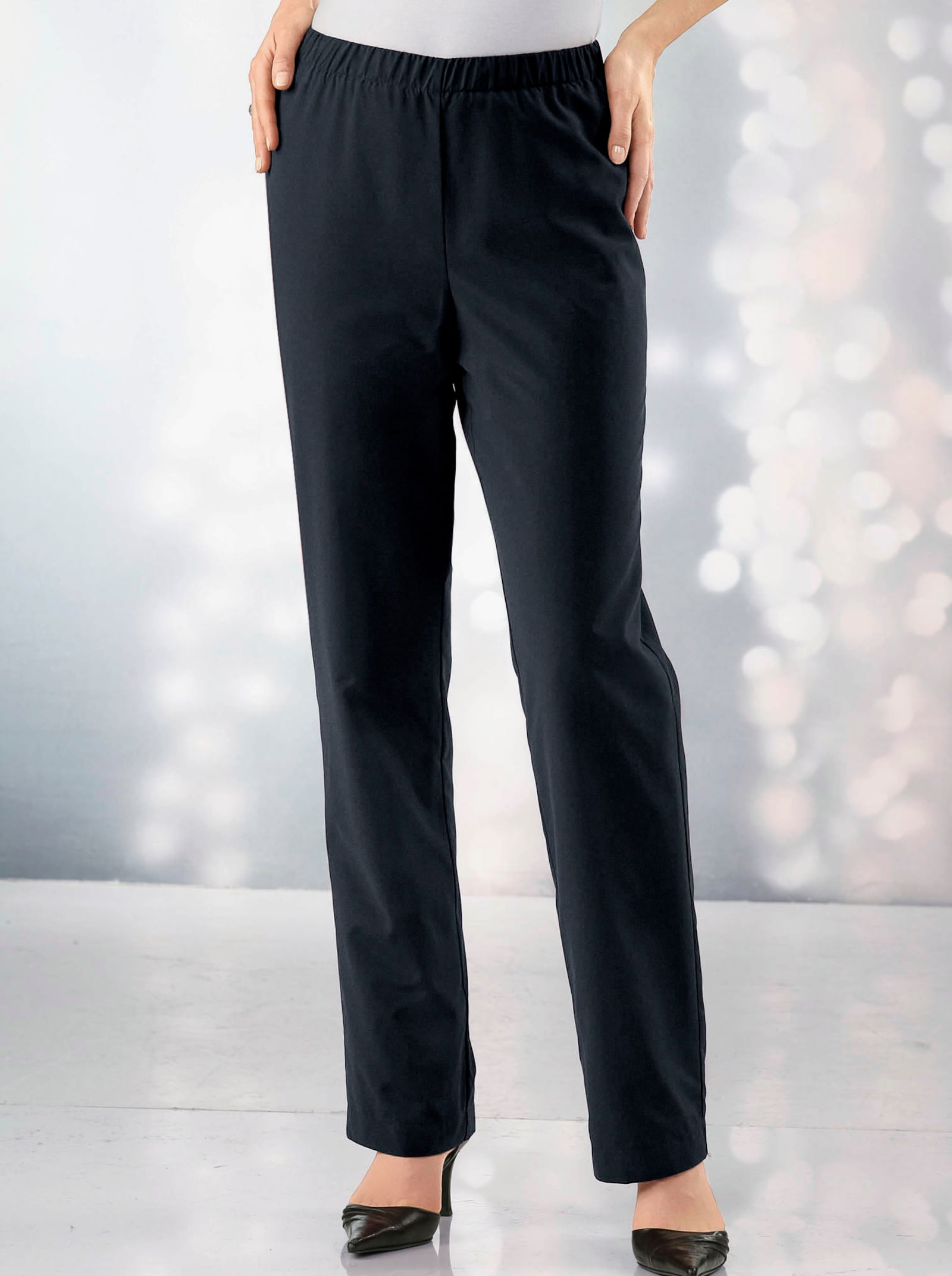 Termokalhoty s hřejivou podšívkou - černá