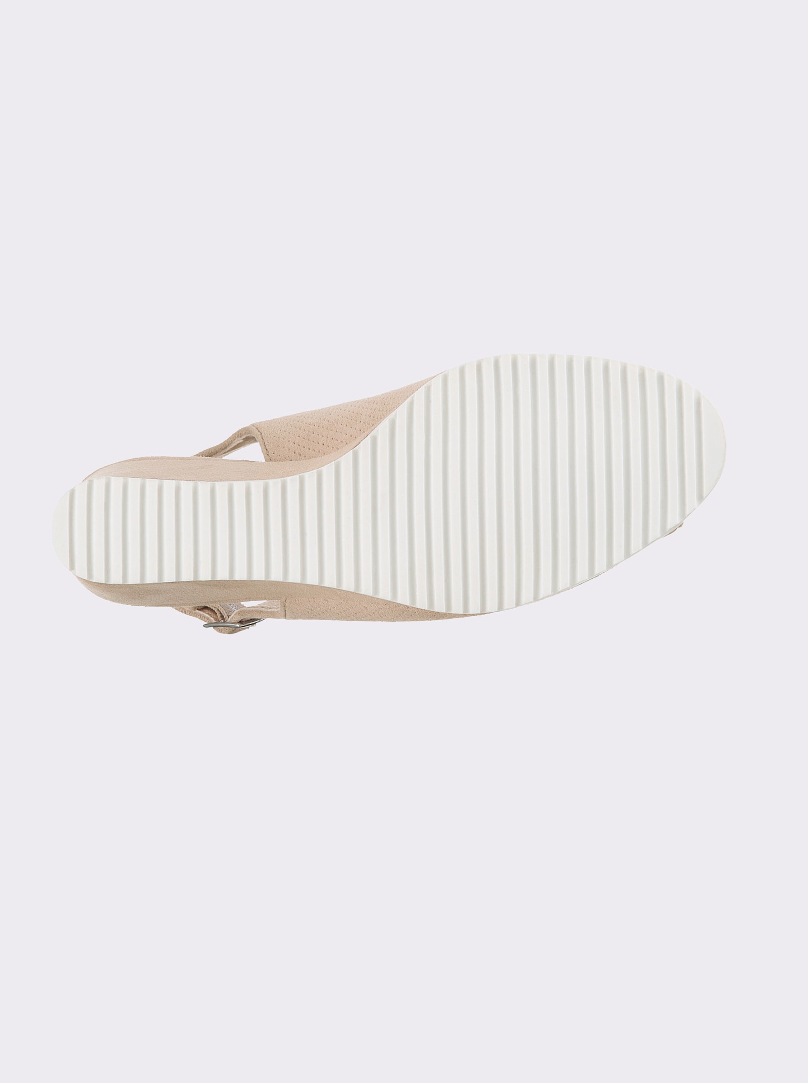 heine Keilsandalette - beige