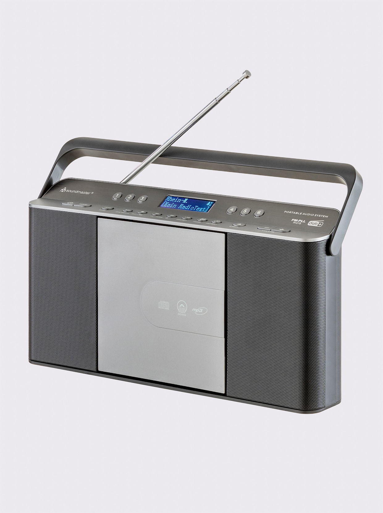 soundmaster Radio - anthrazit-schwarz