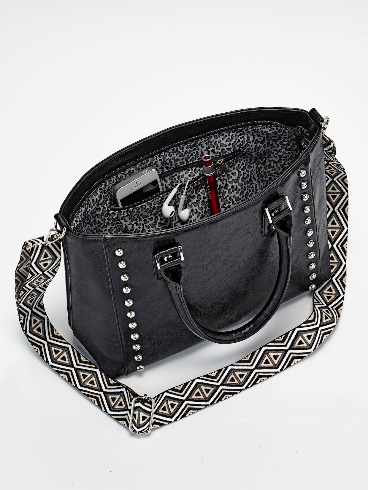Handtasche - schwarz