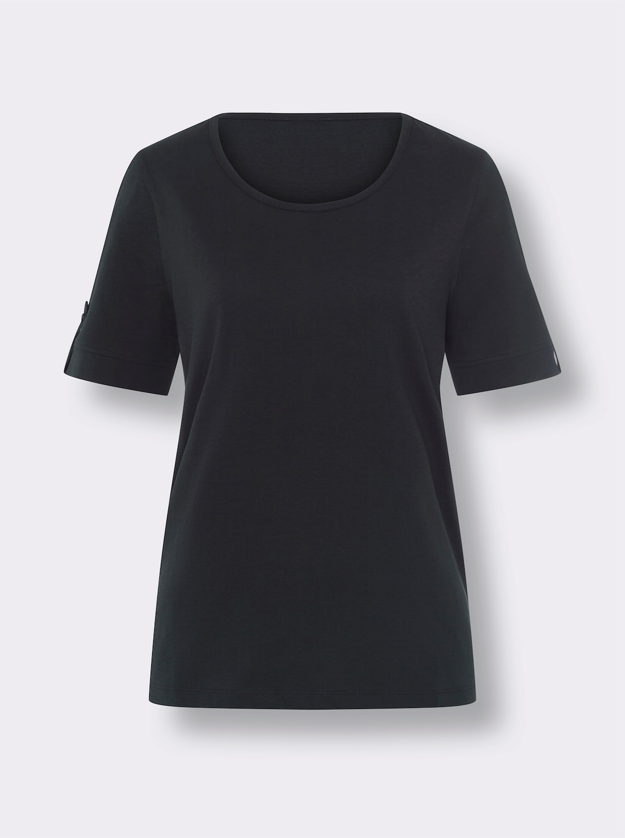 Shirts (2 stuks) - ecru + ecru/zwart gestreept