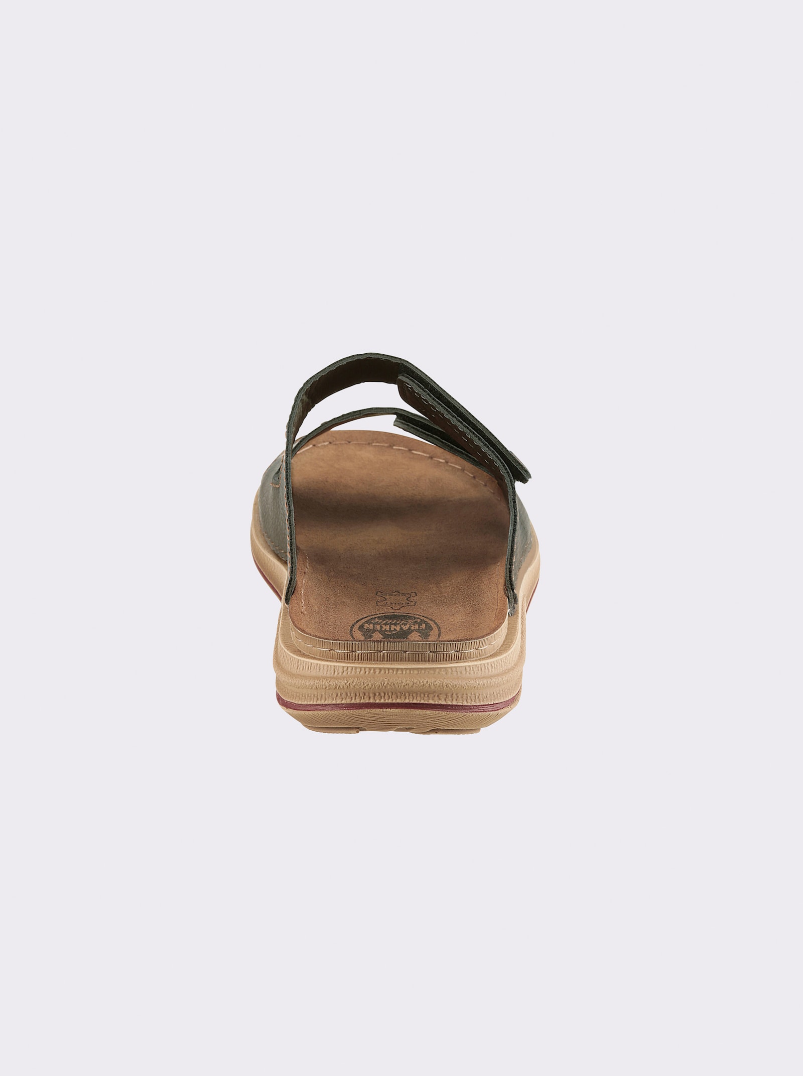 Franken Schuhe Slipper met gevoerd voetbed - grijs