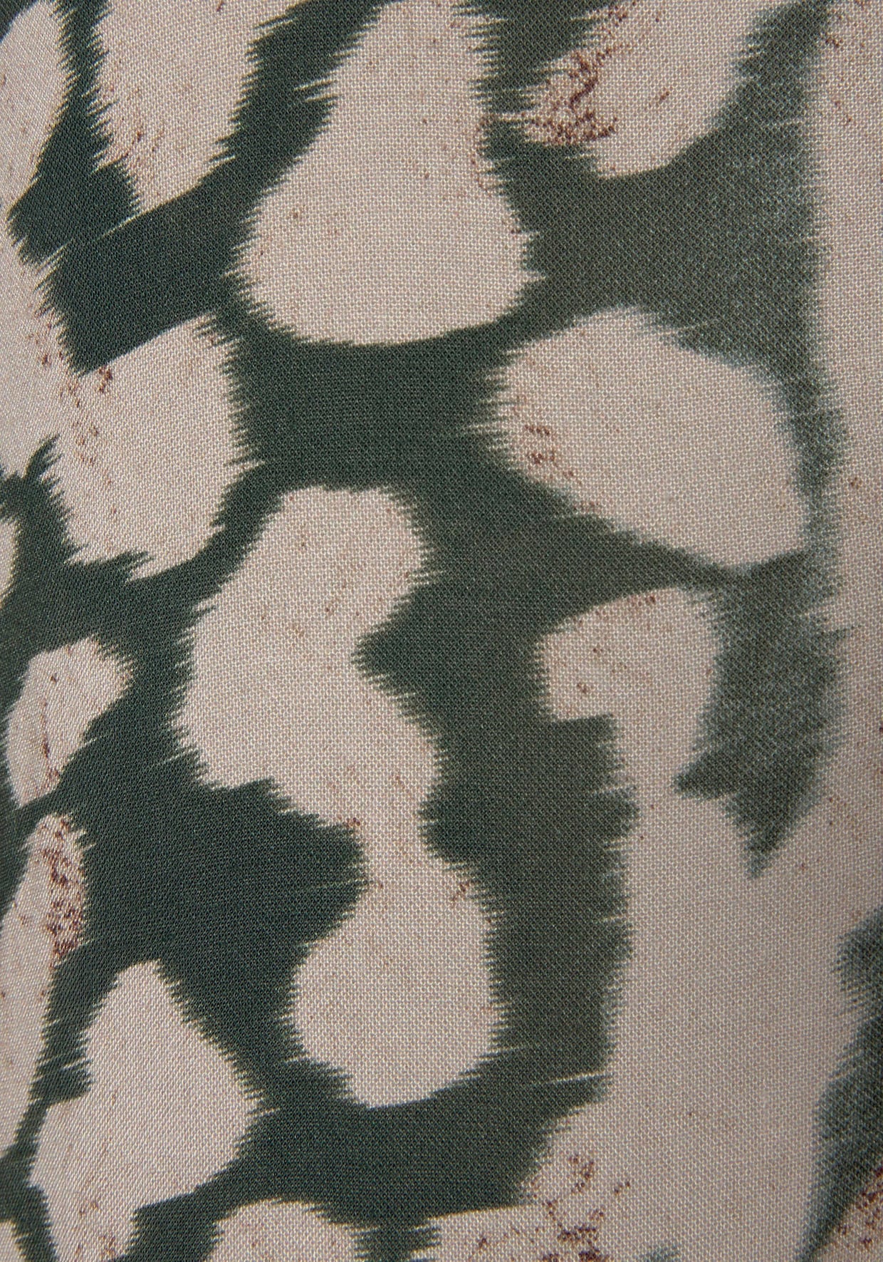 LASCANA Maxikleid - grün-taupe-bedruckt