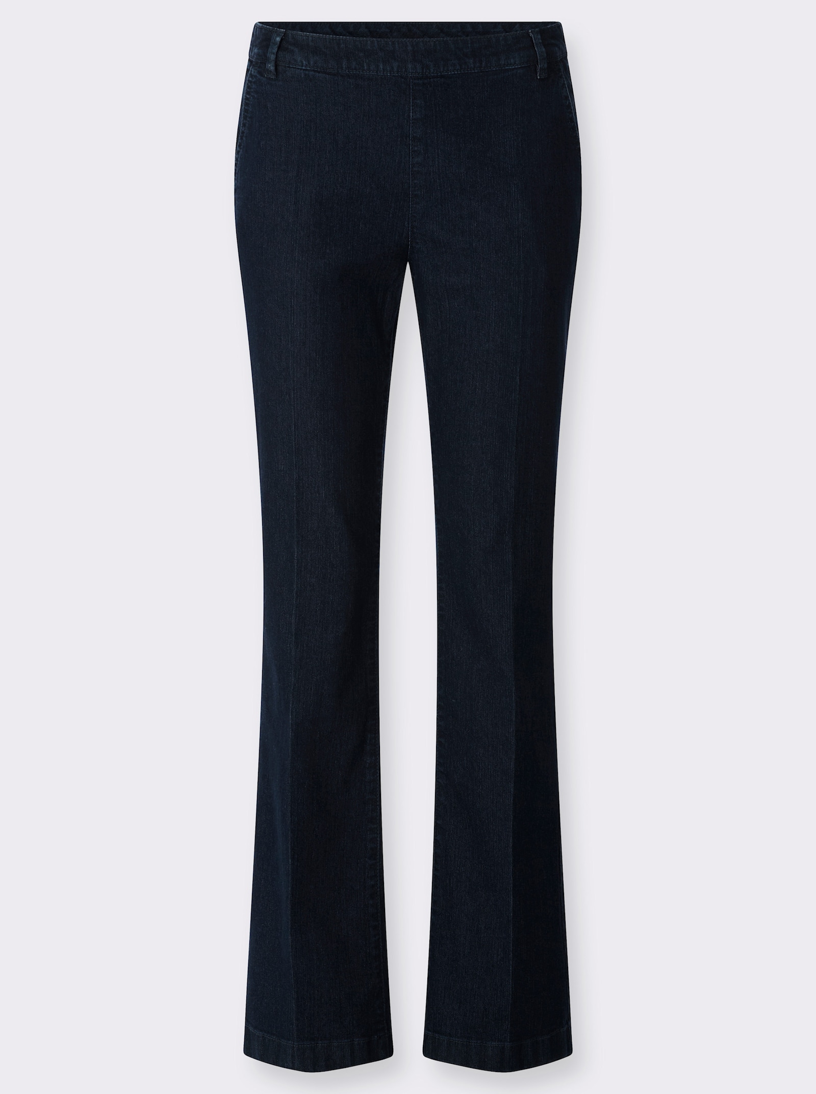 Jeans mit seitlichen Reißverschlüssen - dark blue
