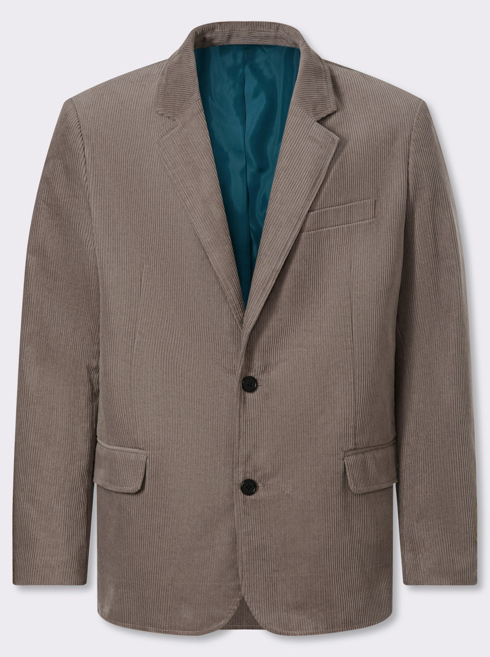 Marco Donati Sakko aus Cord, reine Baumwolle - taupe