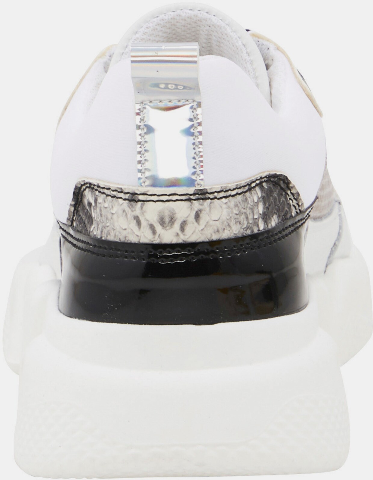 heine Sneaker - zilverkleur/wit