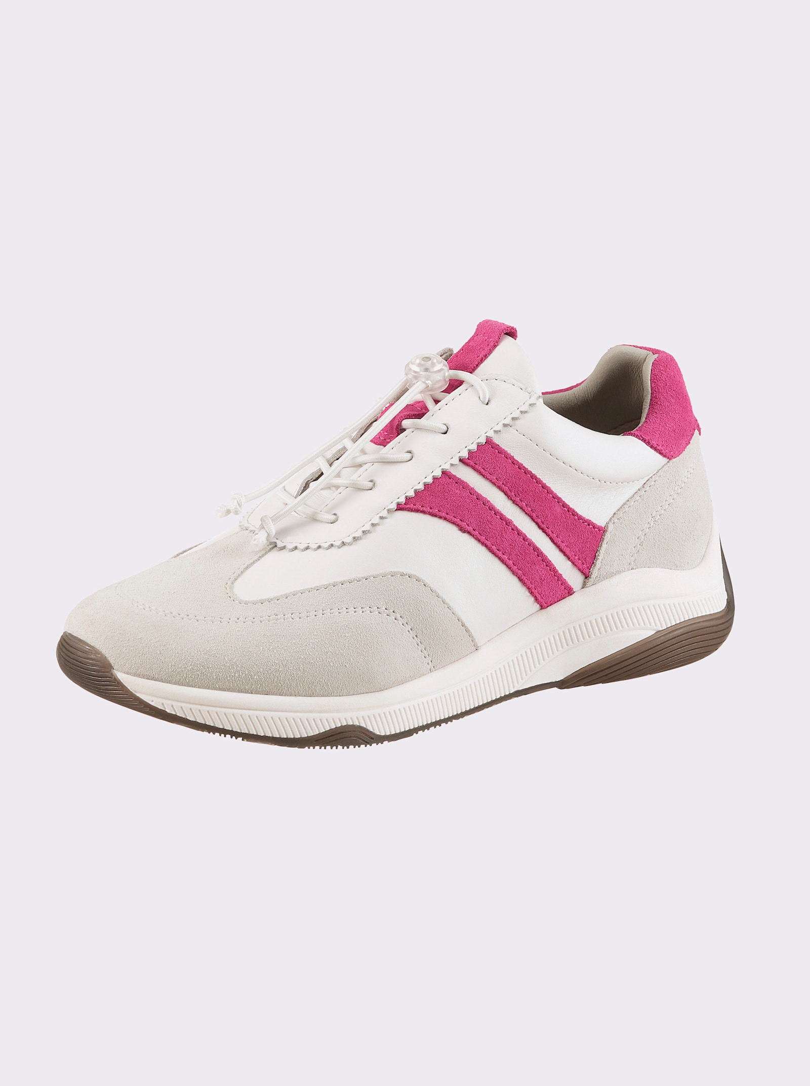 heine Sneaker - weiss-pink