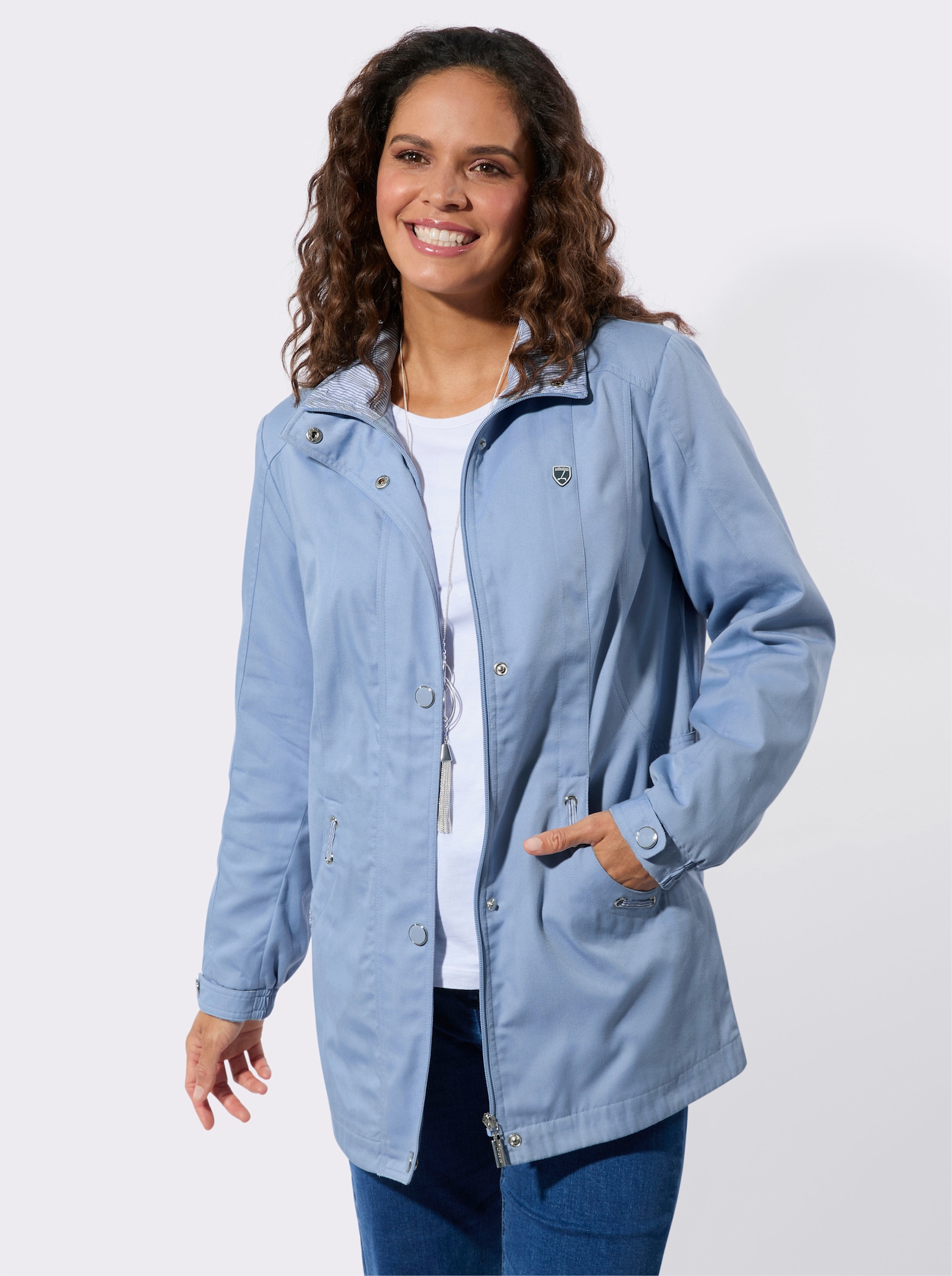 Übergangsjacke in pflegeleichter Qualität - bleu