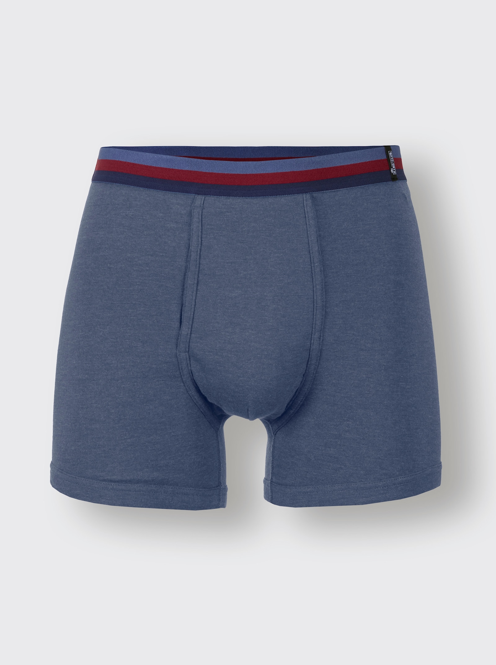 Broek kort - rookblauw