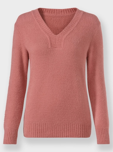 Pullover met lange mouwen - rozenhout