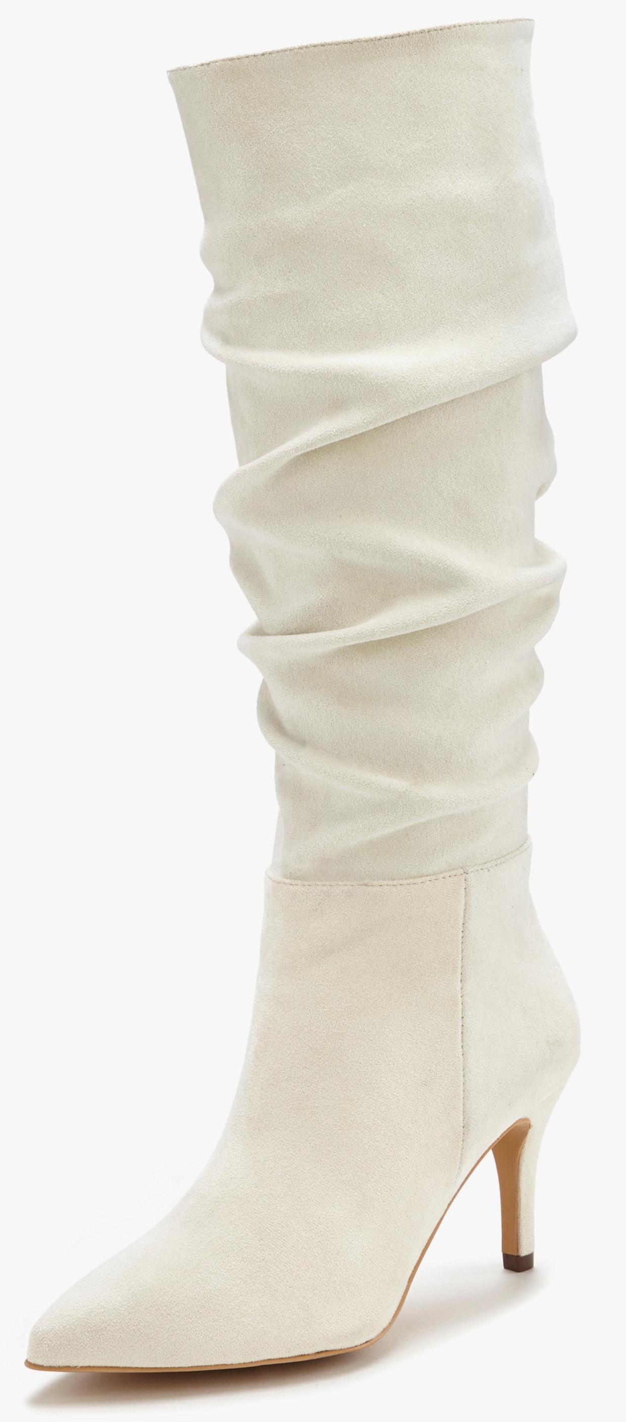 LASCANA Reißverschlussstiefel - beige