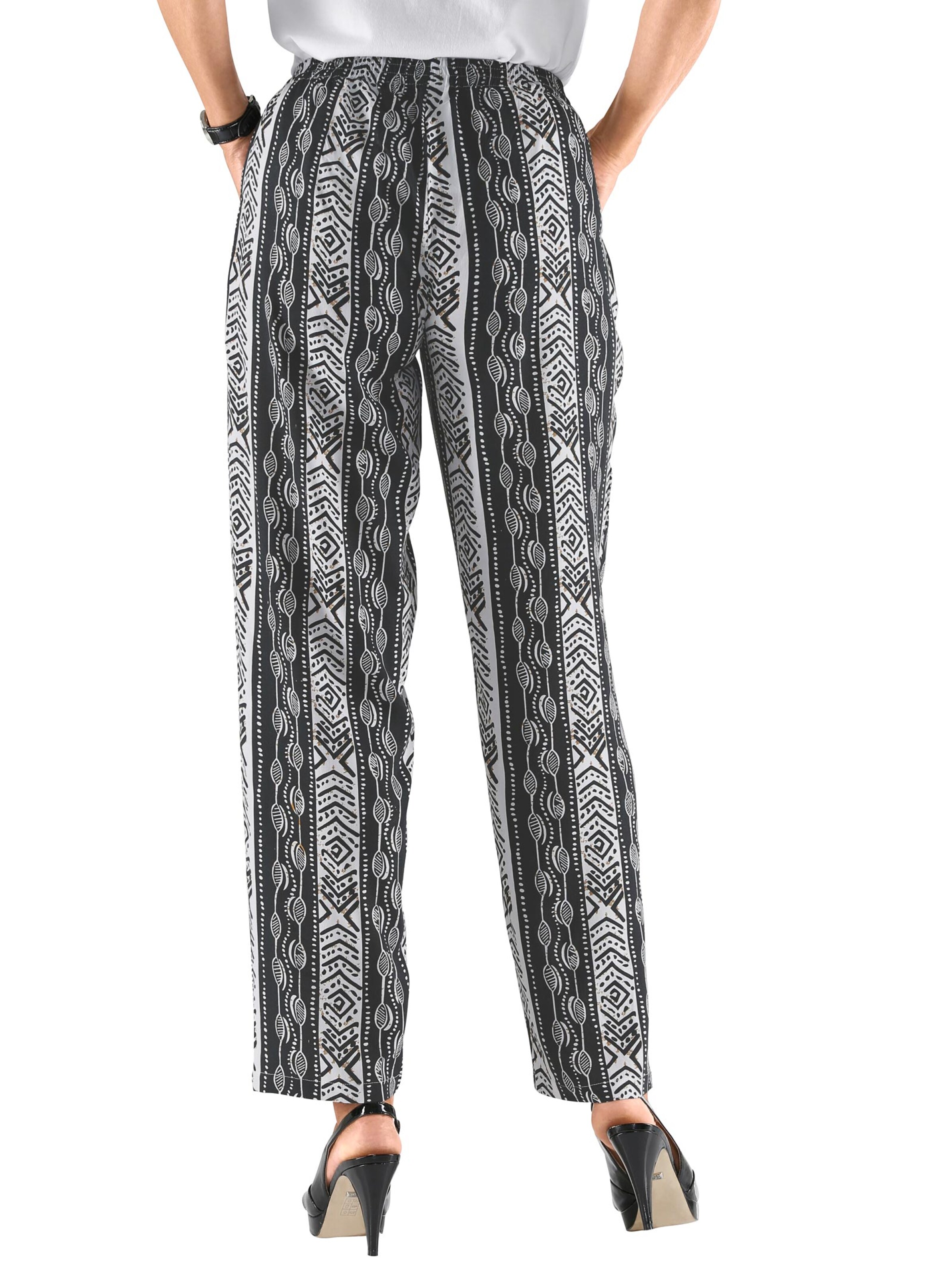 Hose - schwarz Ethno