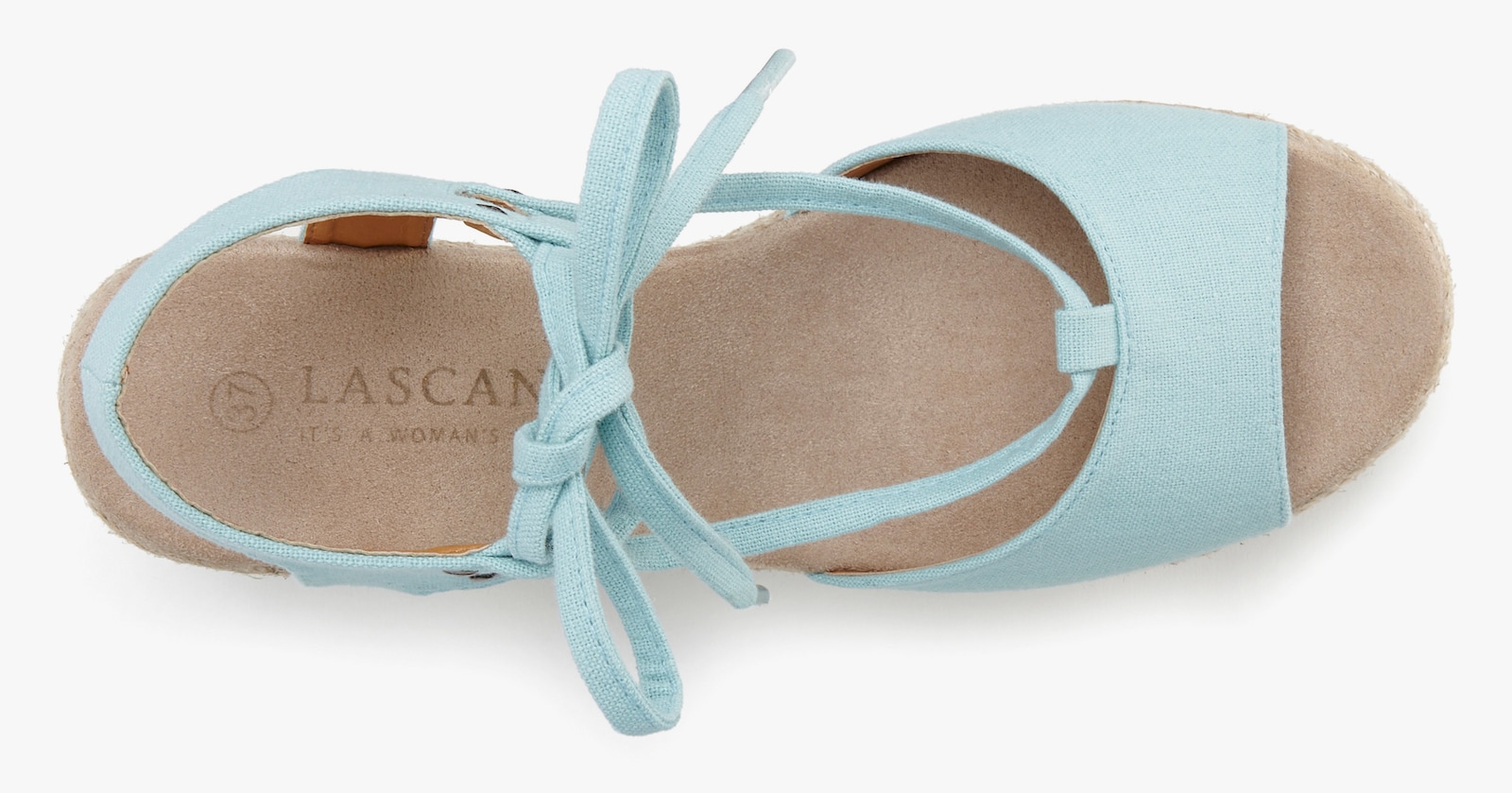 LASCANA Keilsandalette - eisblau