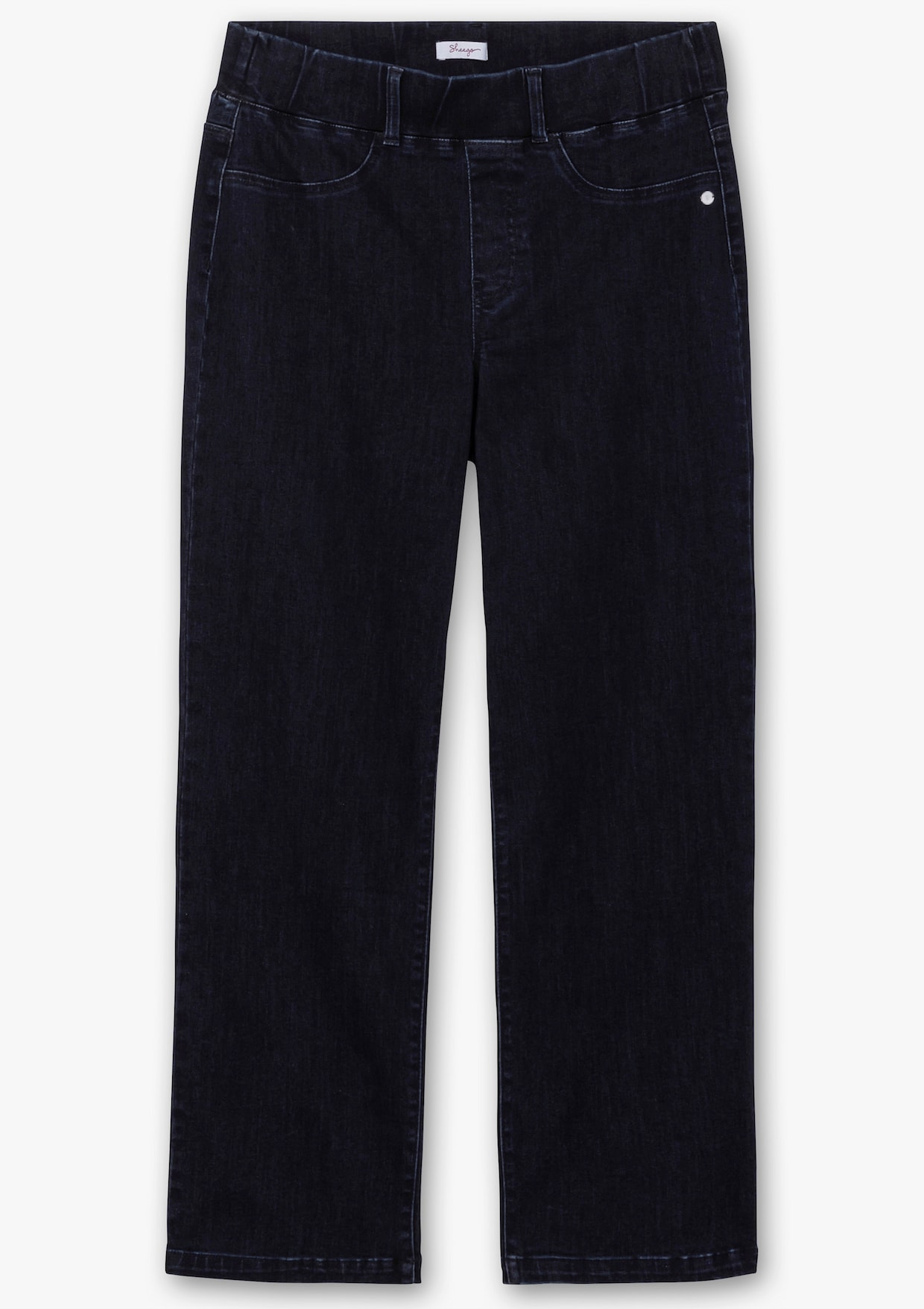 sheego Schlupfjeans - dark blue denim