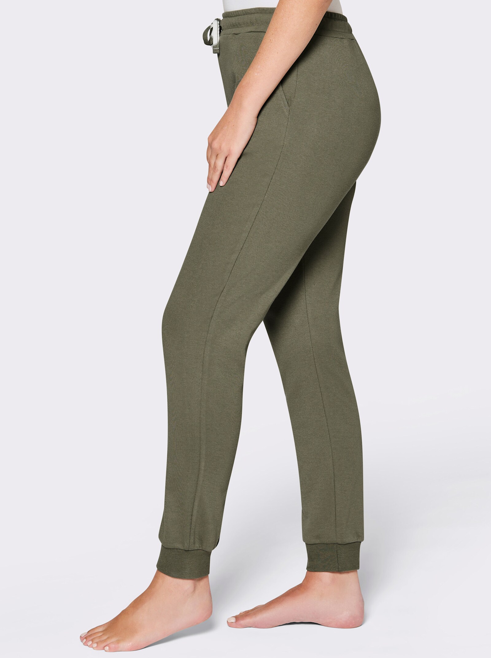 feel good Dehnbund-Hose - khaki