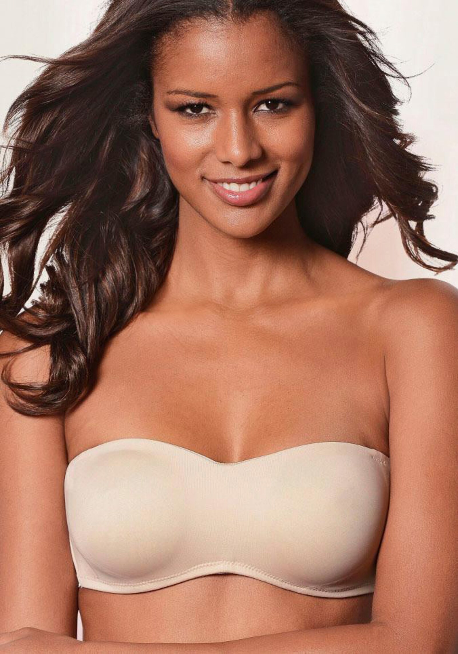 LASCANA T-Shirt-BH - toffee