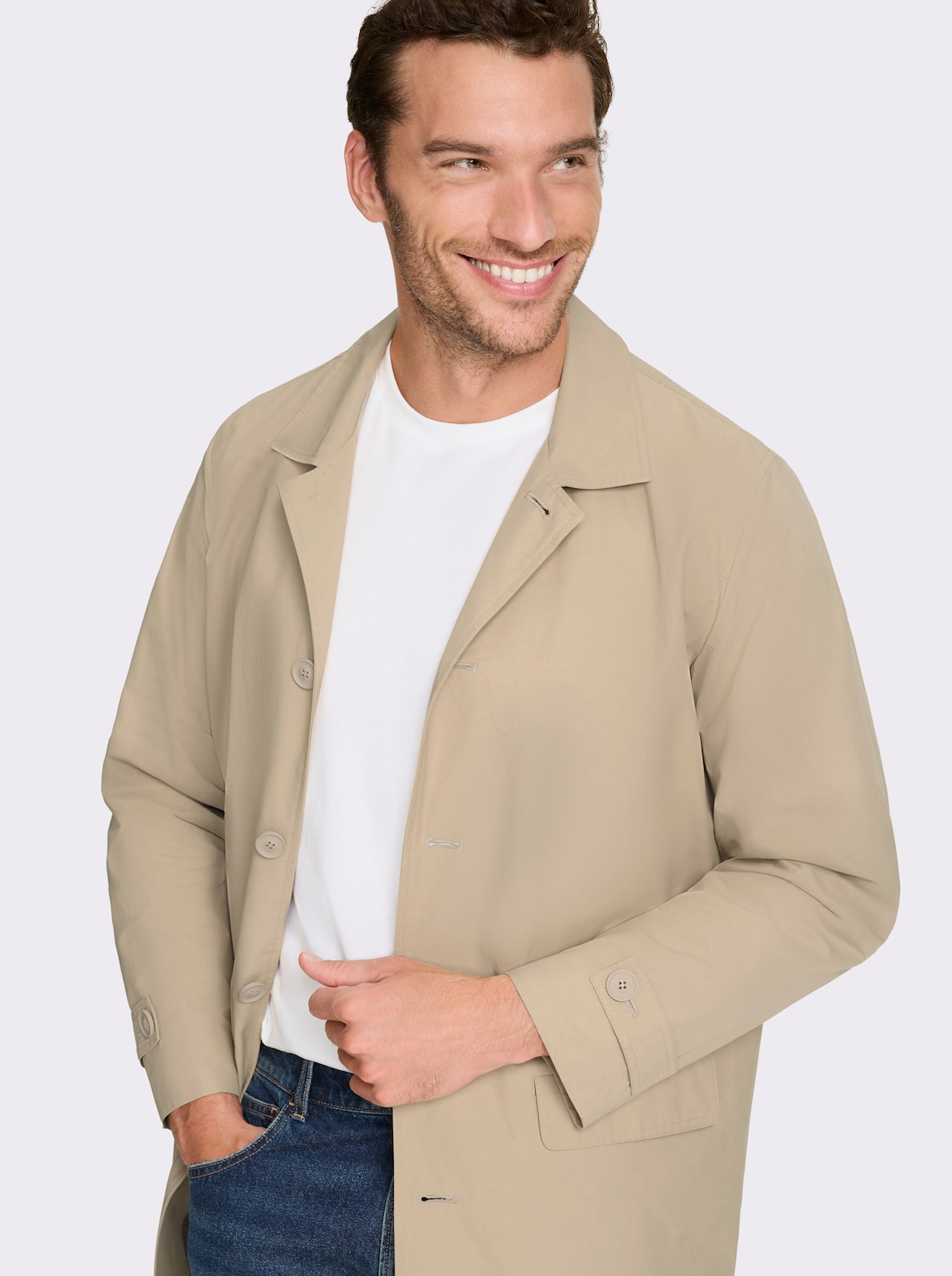 Marco Donati Kurzmantel - beige