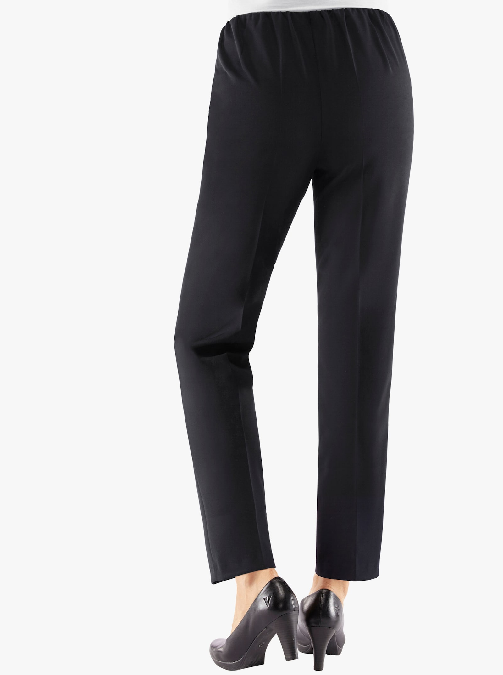 Adelina by Scheiter Schlupfhose mit Bügelfalten - schwarz