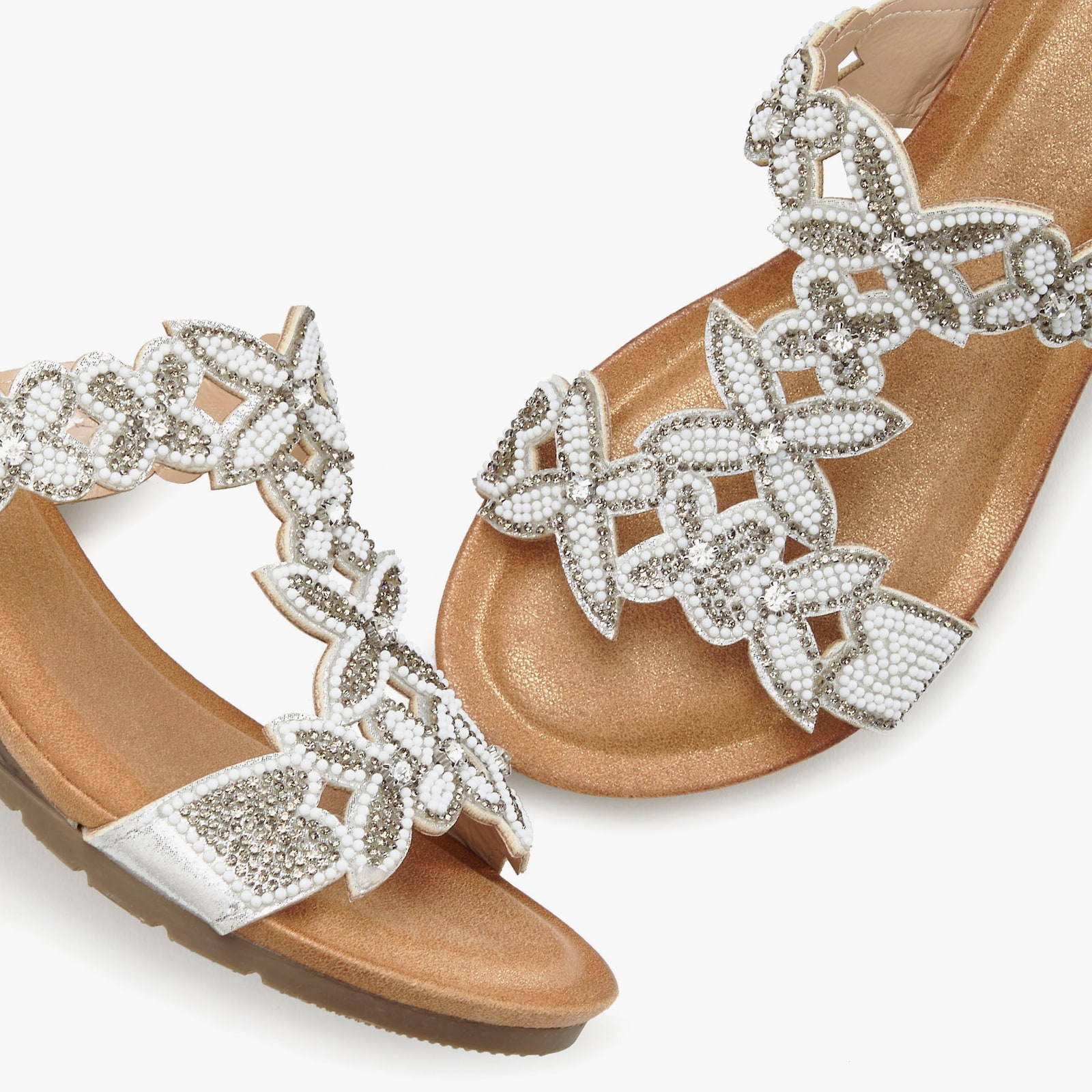 Vivance slippers - wit