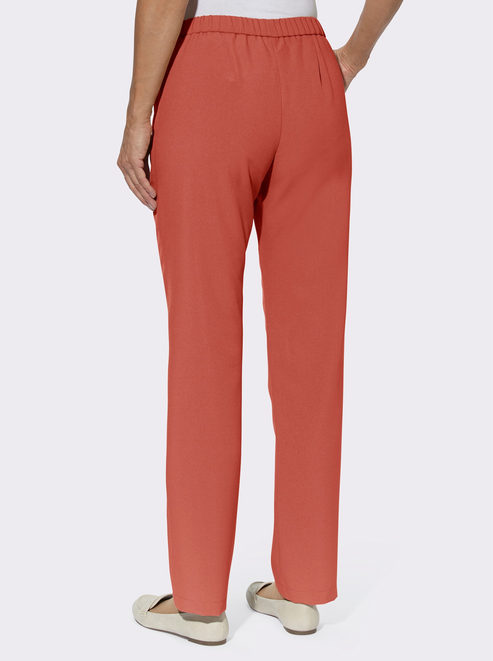 Schlupfhose mit Bundpatte - terra