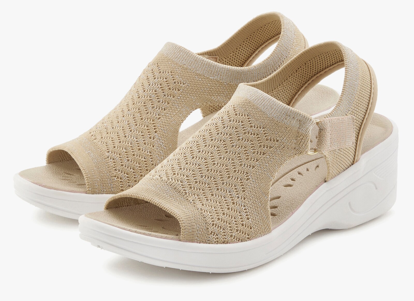 Vivance sandaaltjes - beige