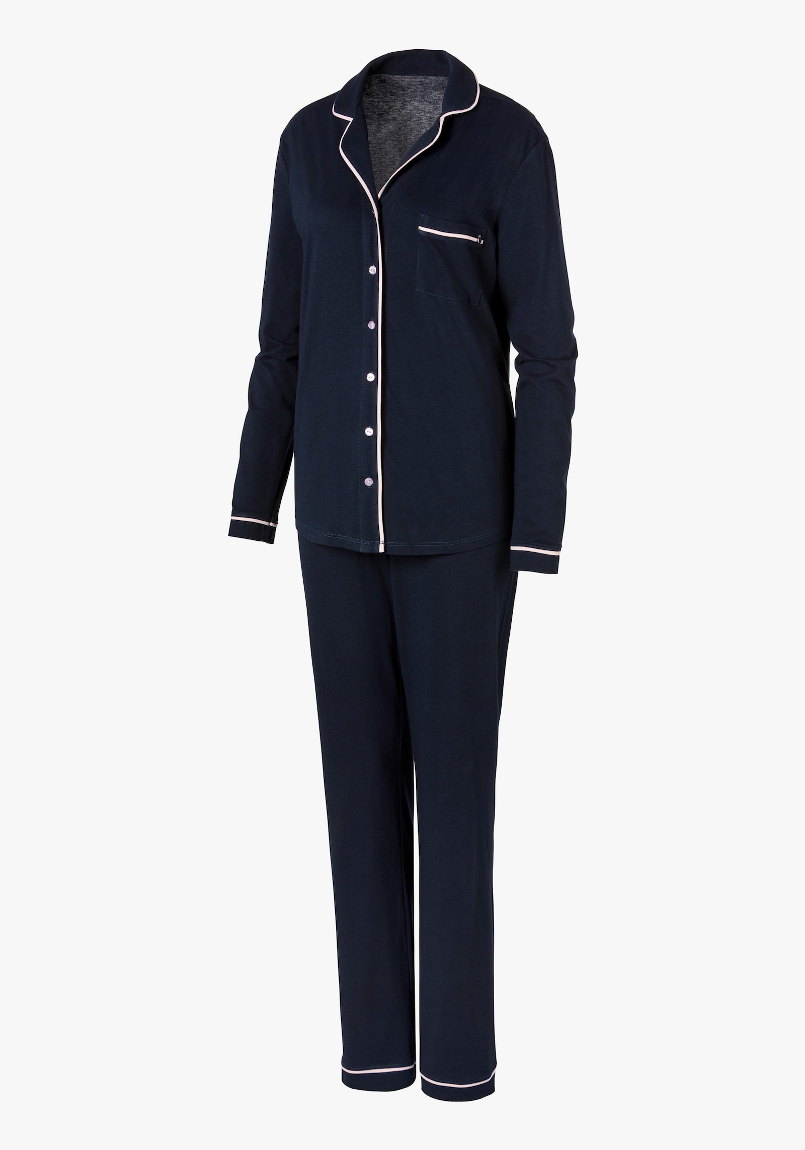 s.Oliver Pyjama - bleu nuit