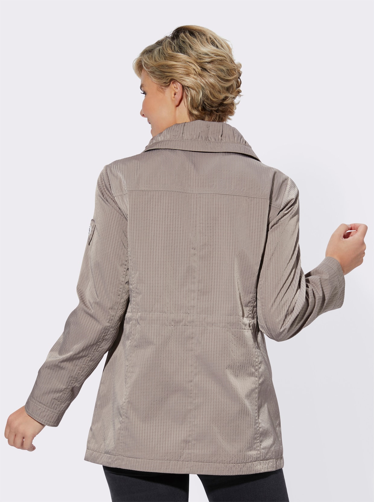 Jacke - taupe