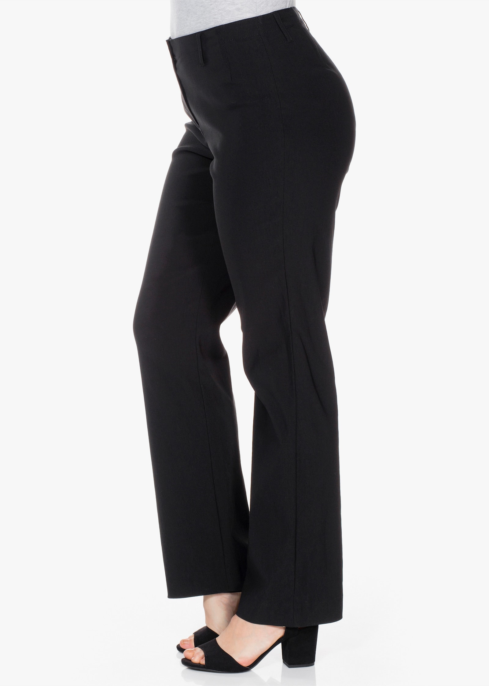 sheego Bengalinhose in Bootcut-Form - schwarz